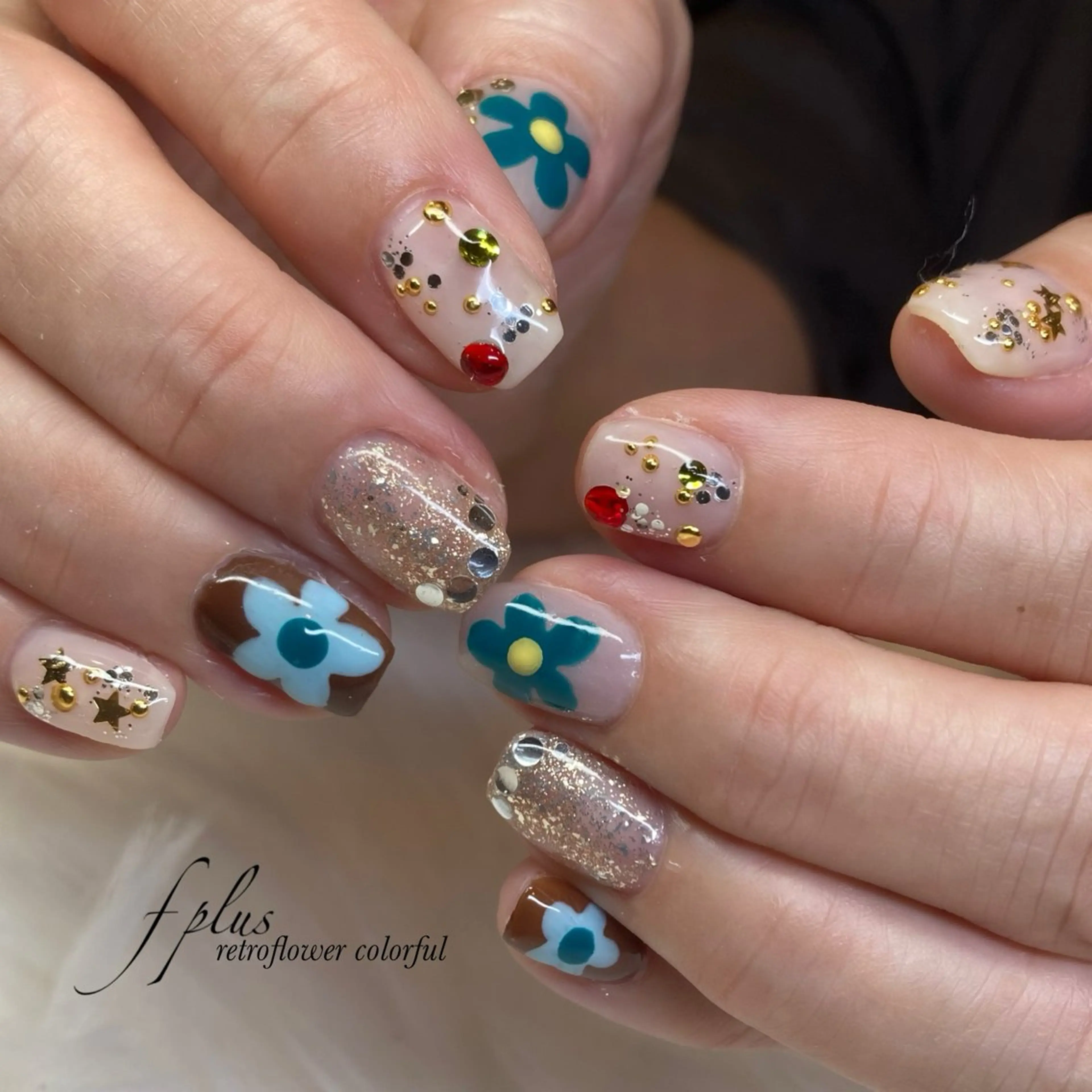 ネイル フラワーネイル ハンドネイル kanako nail🌷のネイルデザイン
