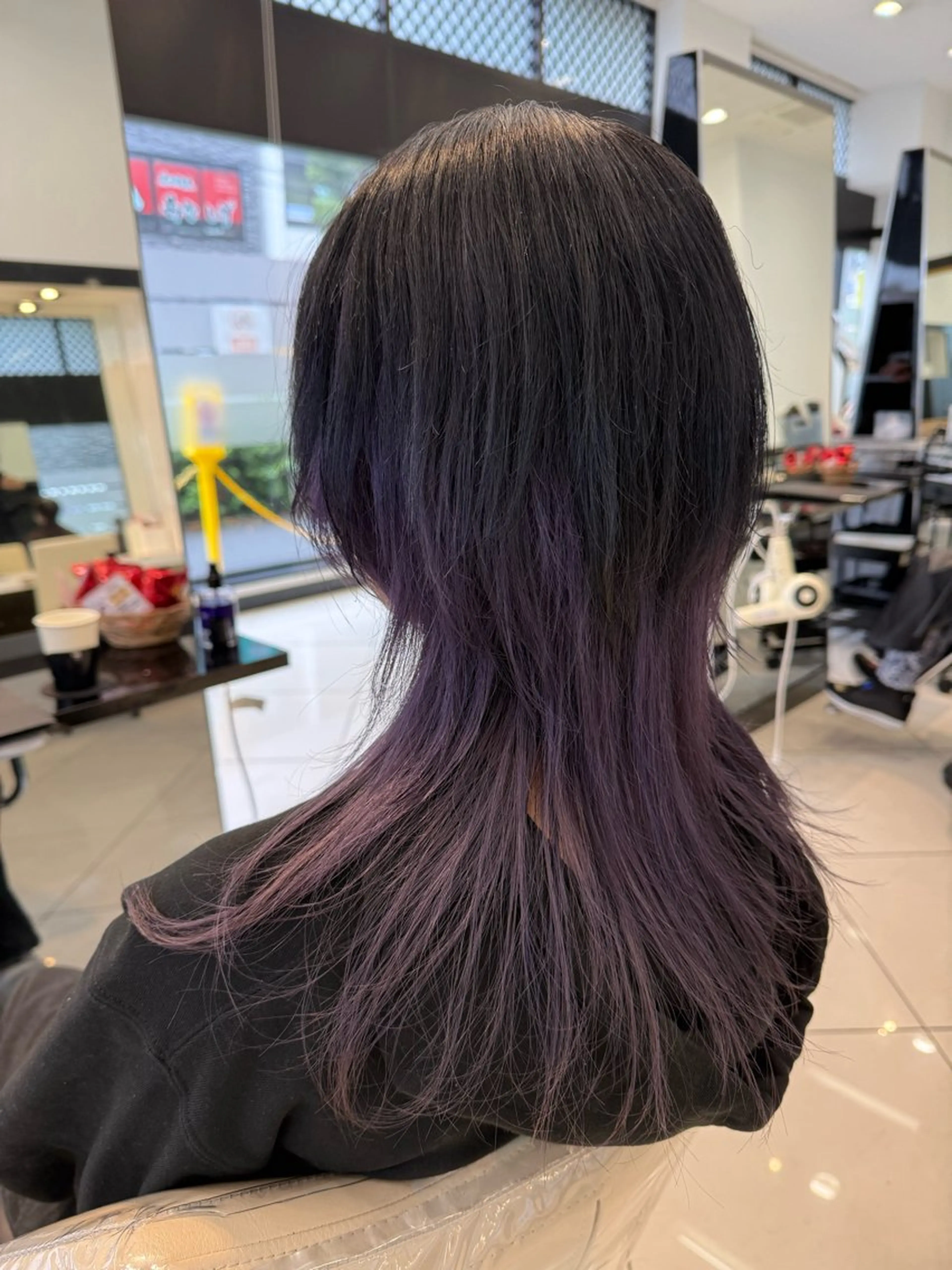 ロング カラー ロング ウルフカット カット ヘアカラー トリートメント 【ショート／カラー】 小野隼広のヘアスタイル