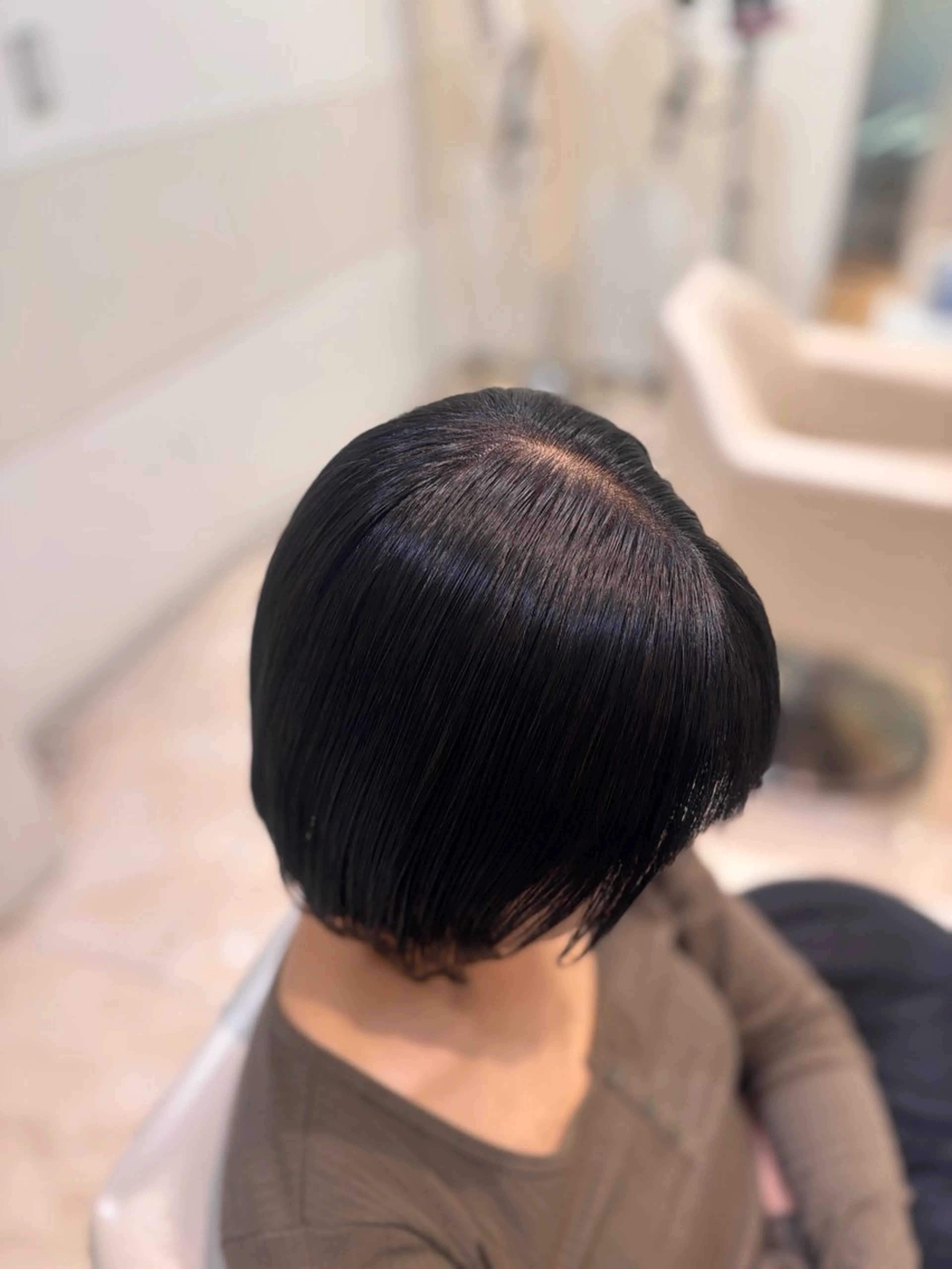 ショート ヘアカラー トリートメント ナチュラルカラー/ ヘッドスパ/まゆ🐼の眉毛・アイブロウイメージ