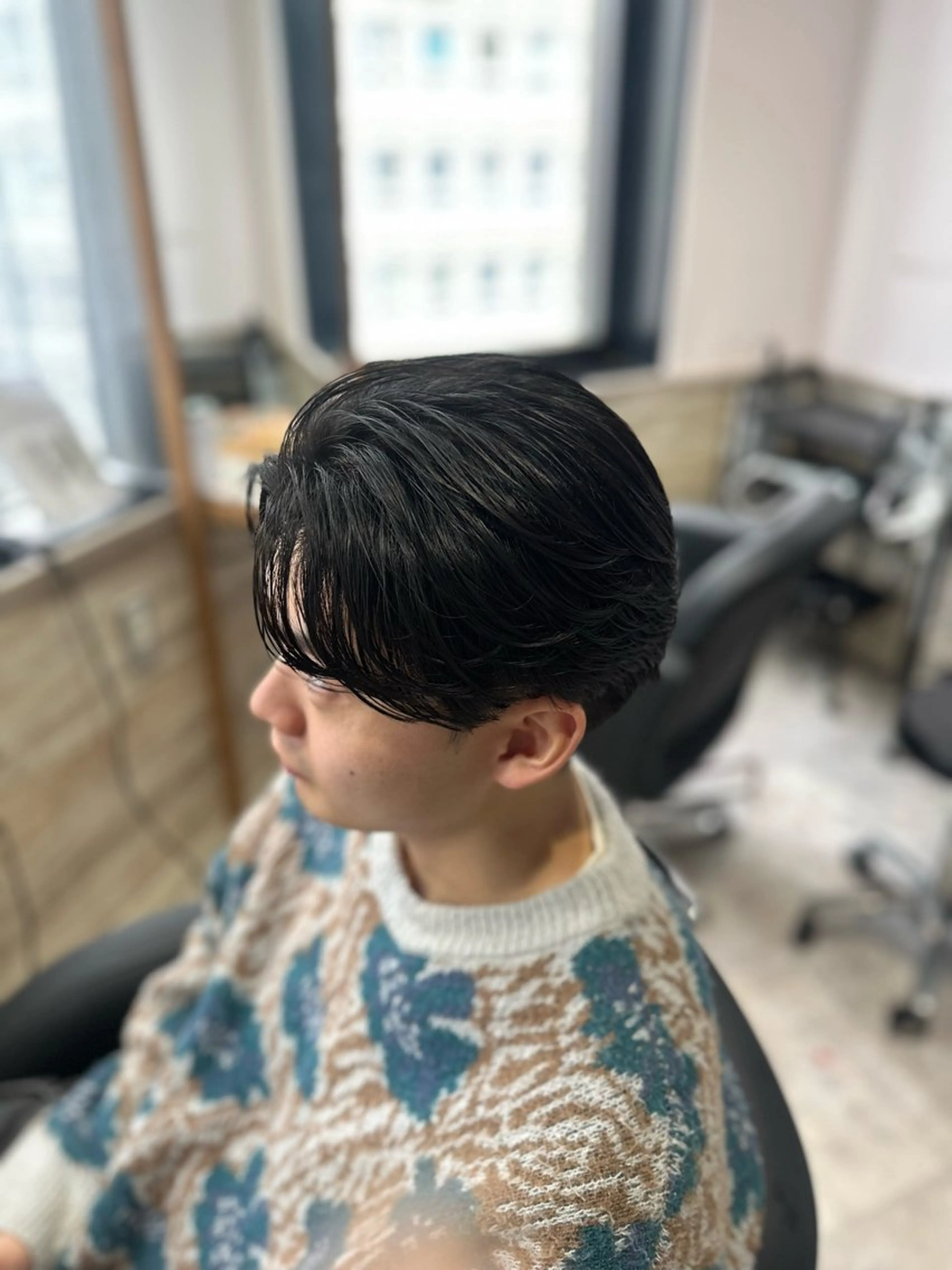 ミディアム パーマ ミディアムパーマ ニュアンスパーマ パーマ LUPI byLee MIUのヘアスタイル