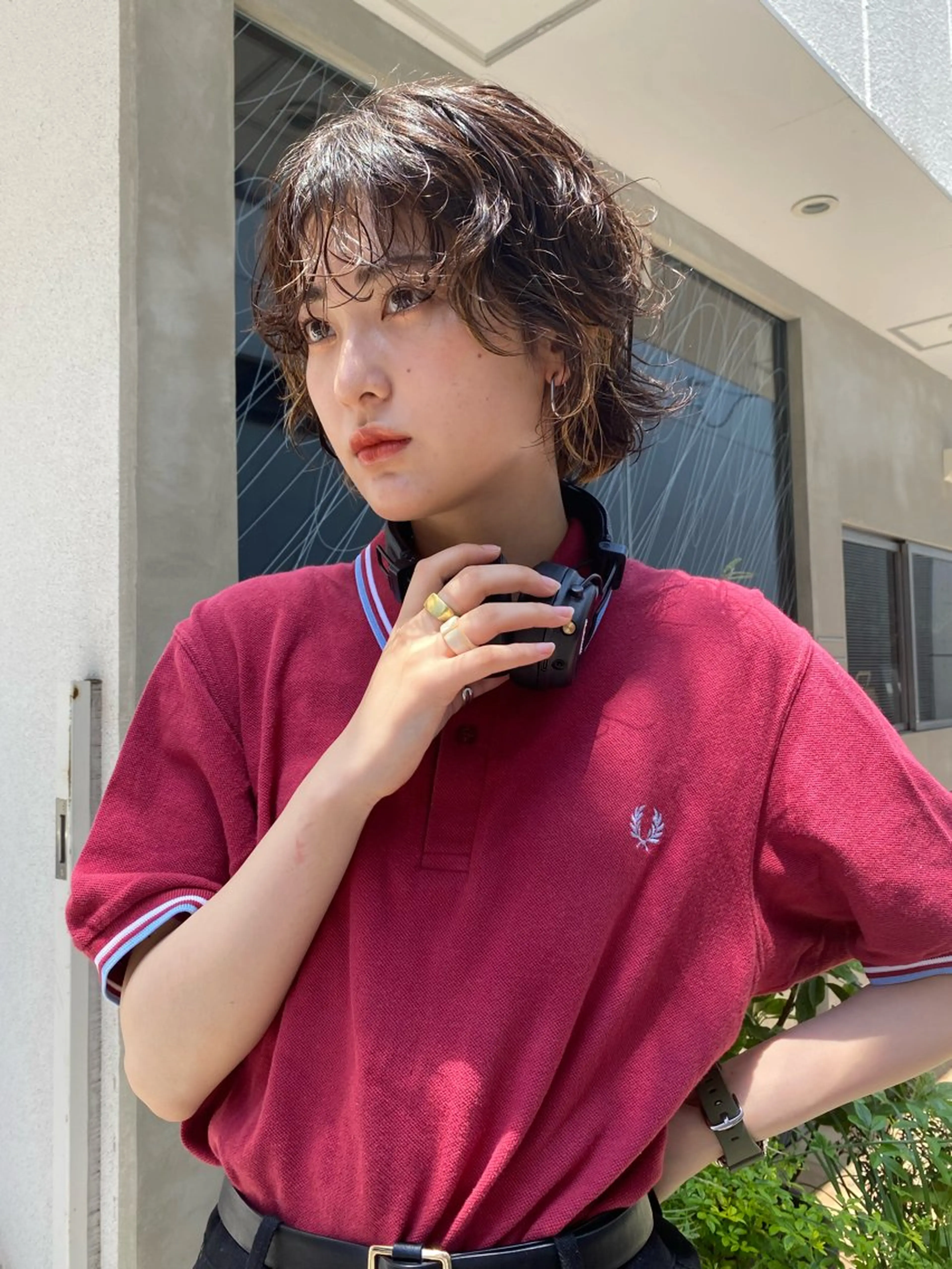 ボブカット&パーマ ※補足説明欄を必ずお読み下さい。カラー追加＋¥3300の写真