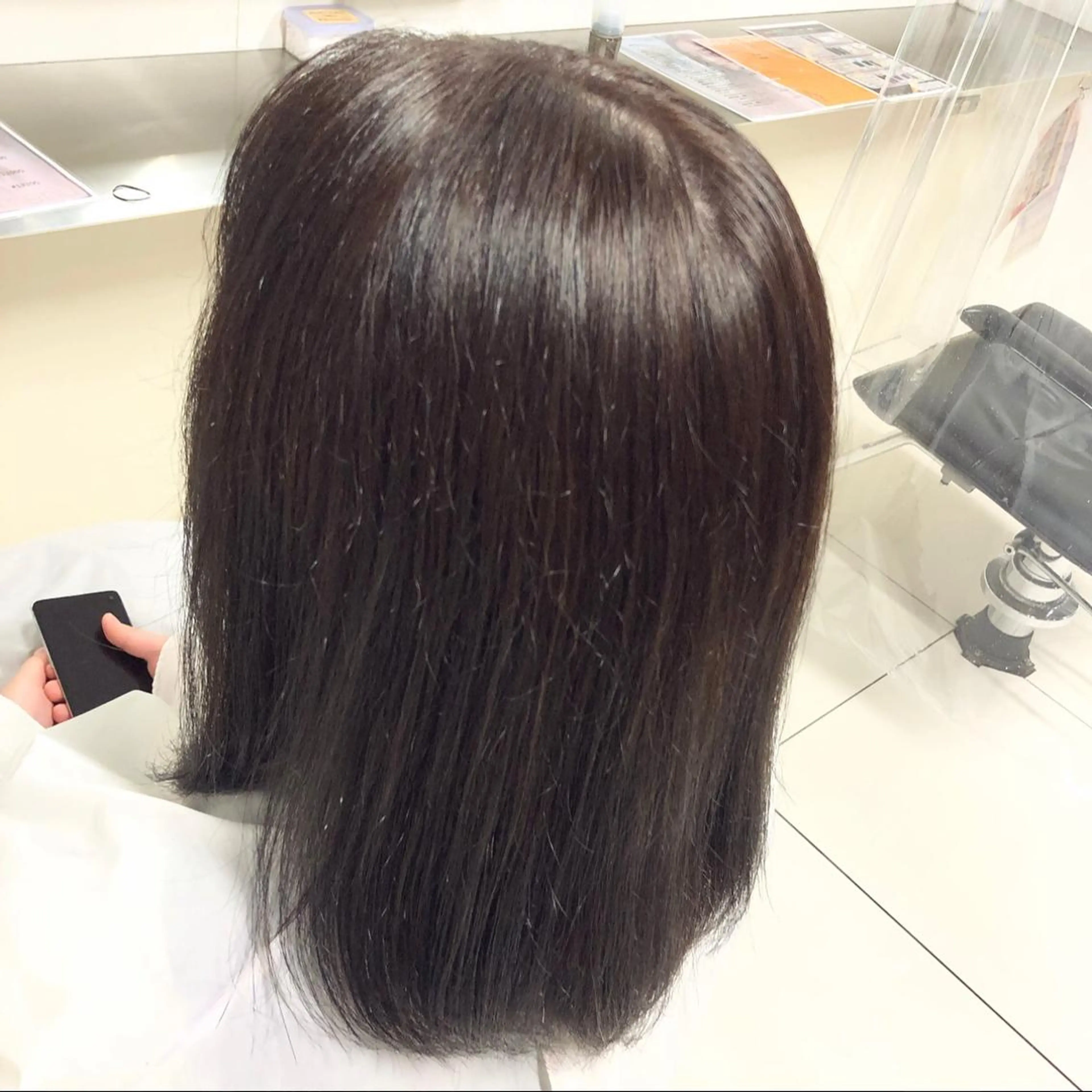 ミディアム カラー 髪質改善・白髪ぼかし /お悩み対応カラーのヘアスタイル