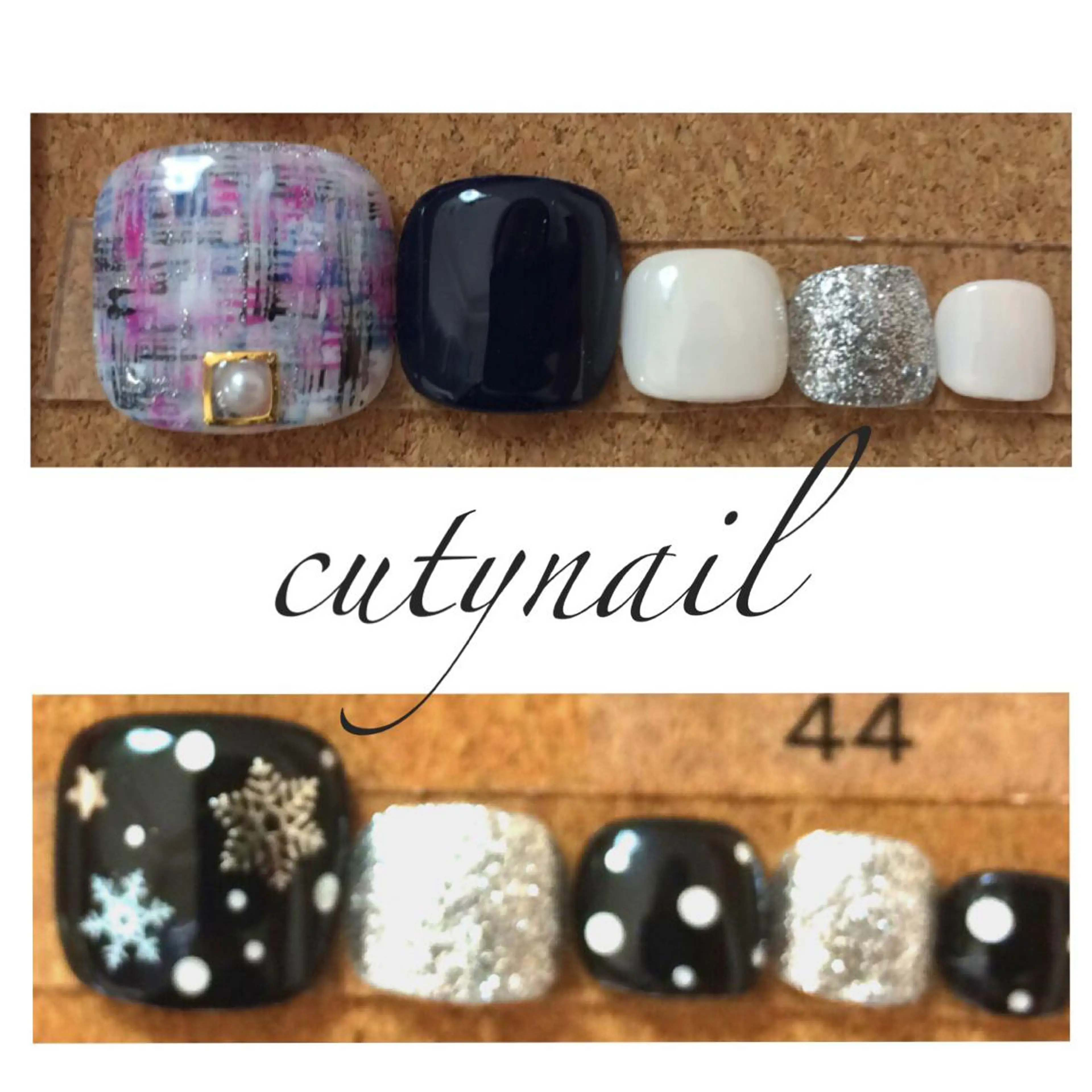 ネイル フットネイル cuty nailのネイルデザイン