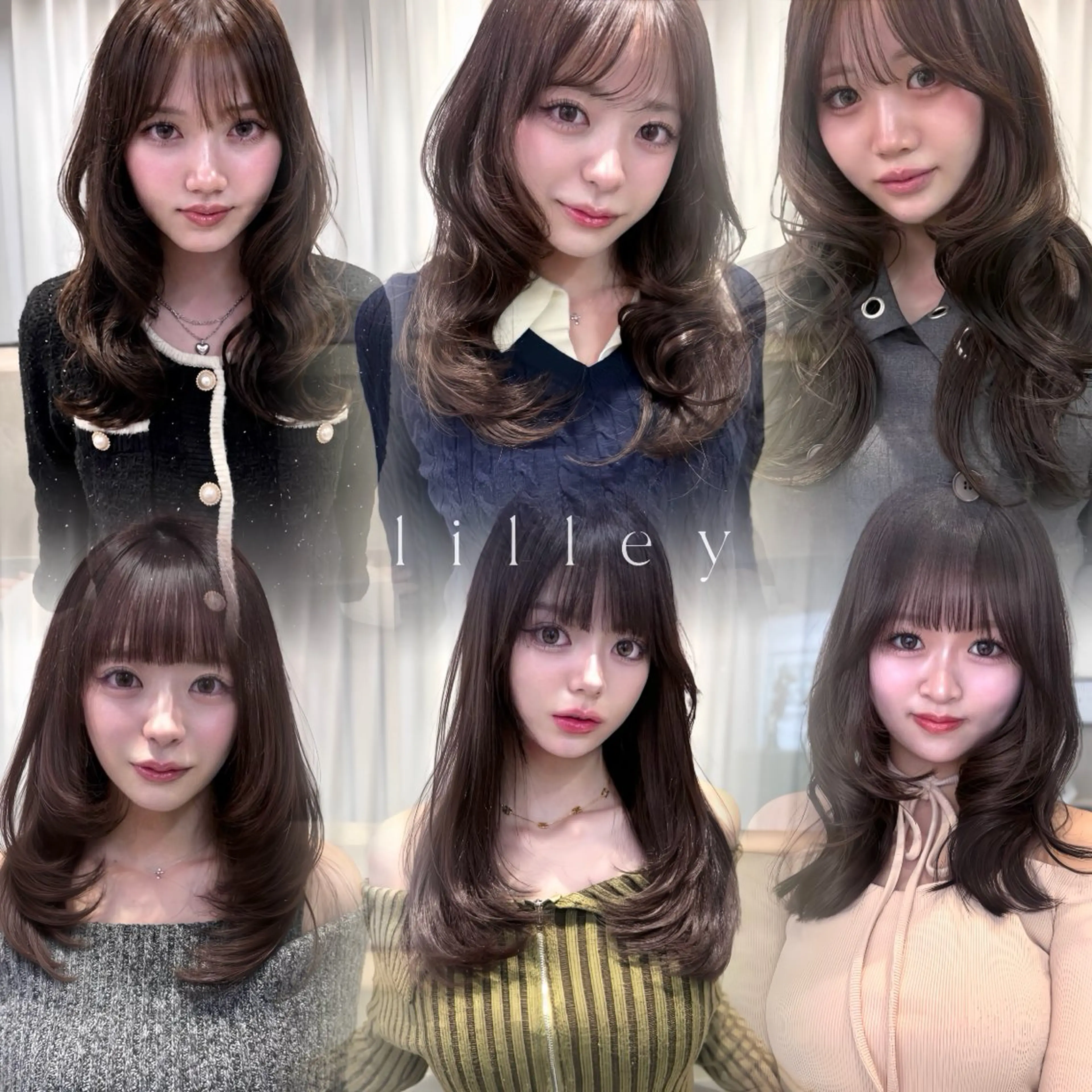 カラー MISAKI/韓国 透明感カラー🎀のヘアスタイル