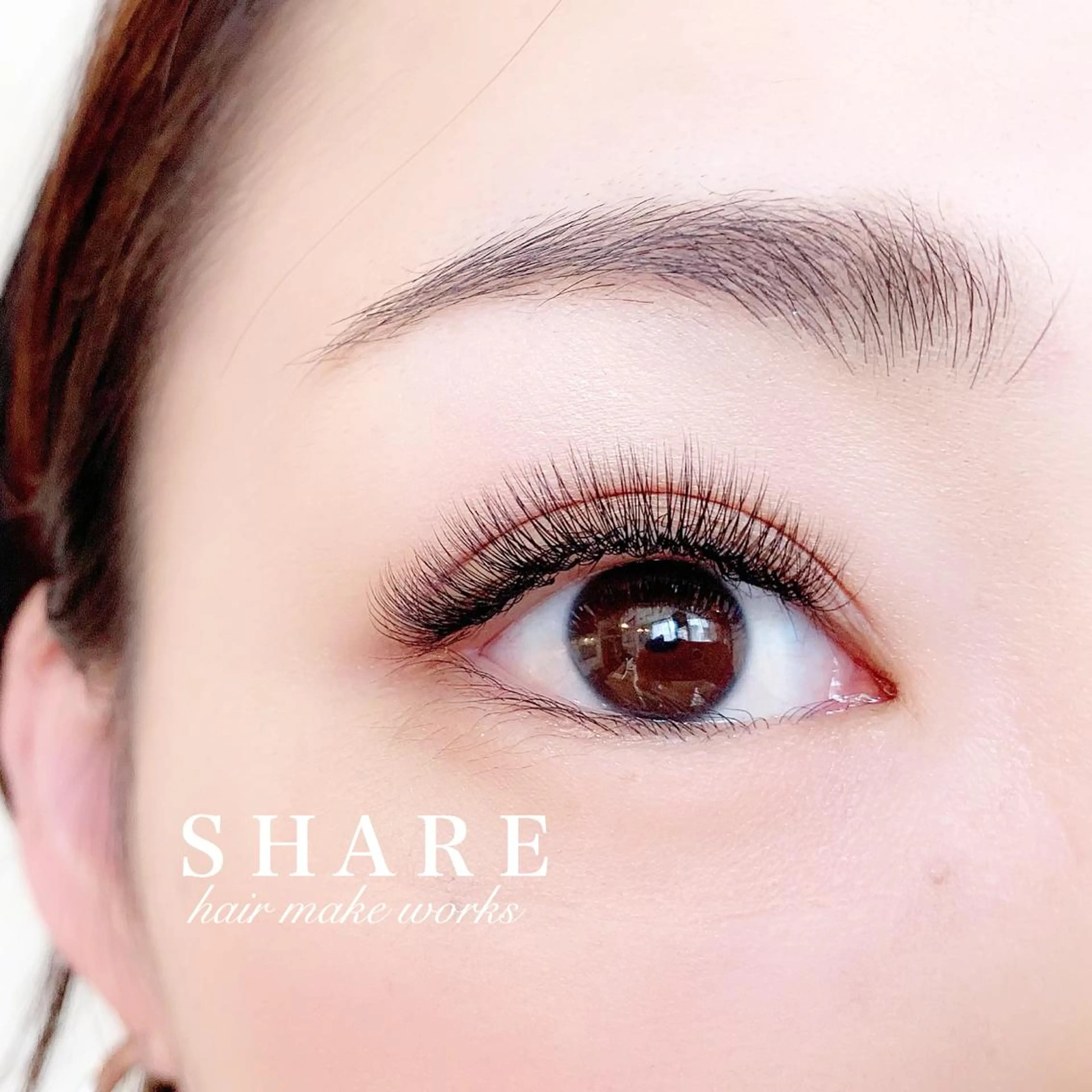 マツエク・マツパ ボリュームラッシュ ＳＨＡＲＥ所属・正箱 真紗美の眉毛・アイブロウイメージ