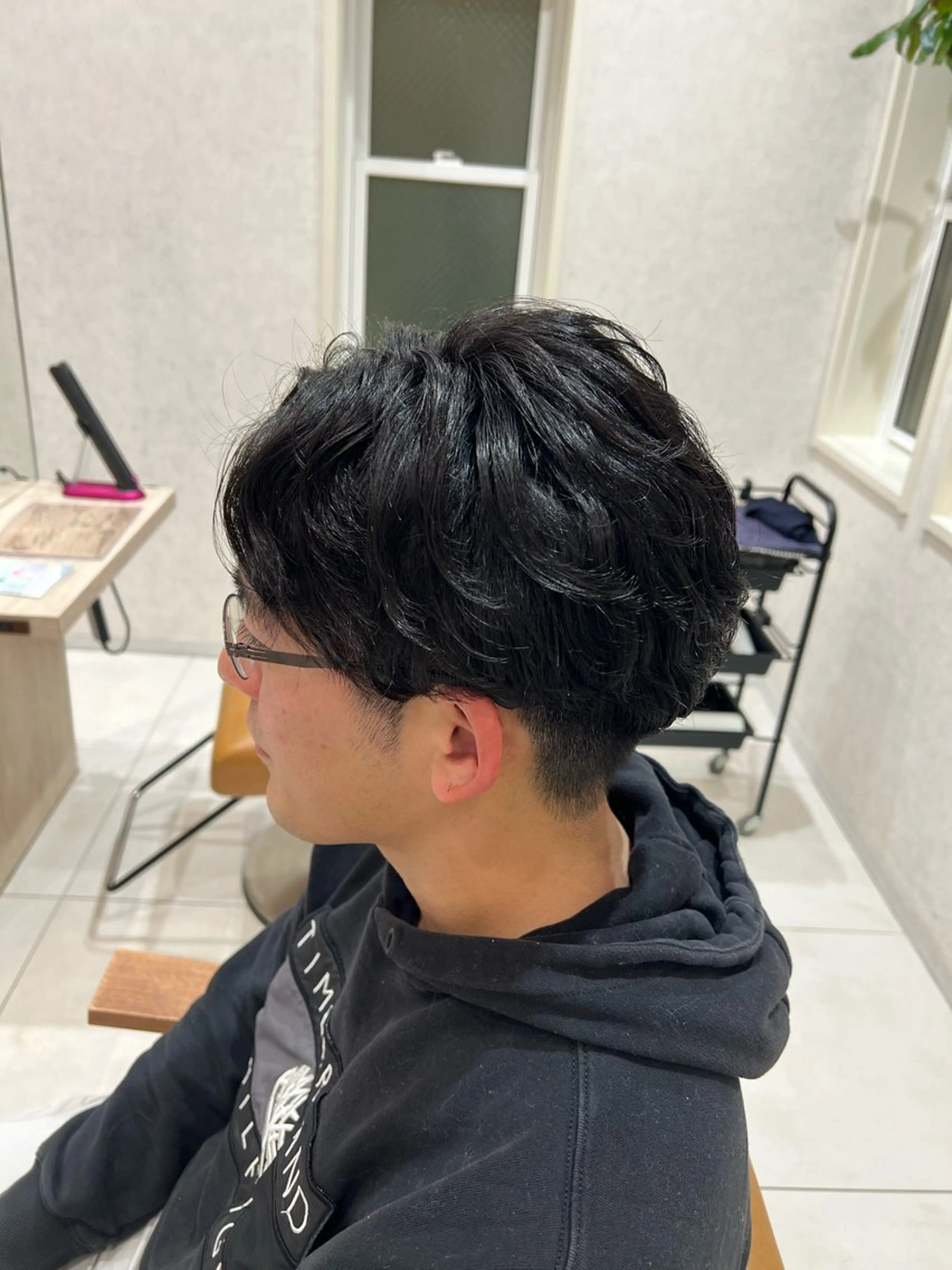 メンズ メンズパーマ メンズ特化フェザー パーマ🚗タケシのヘアスタイル