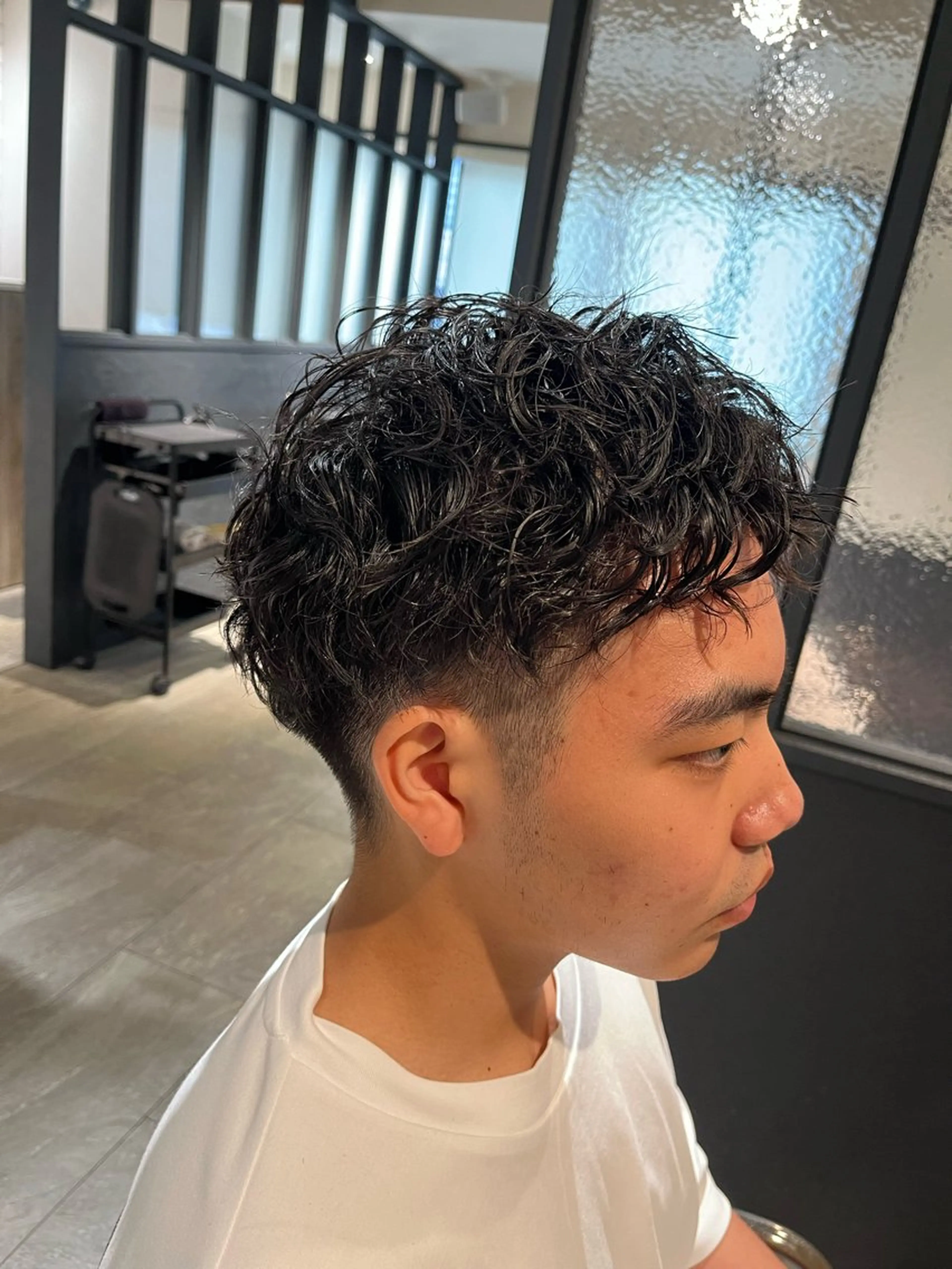 パーマ メンズ 小島 智子のヘアスタイル