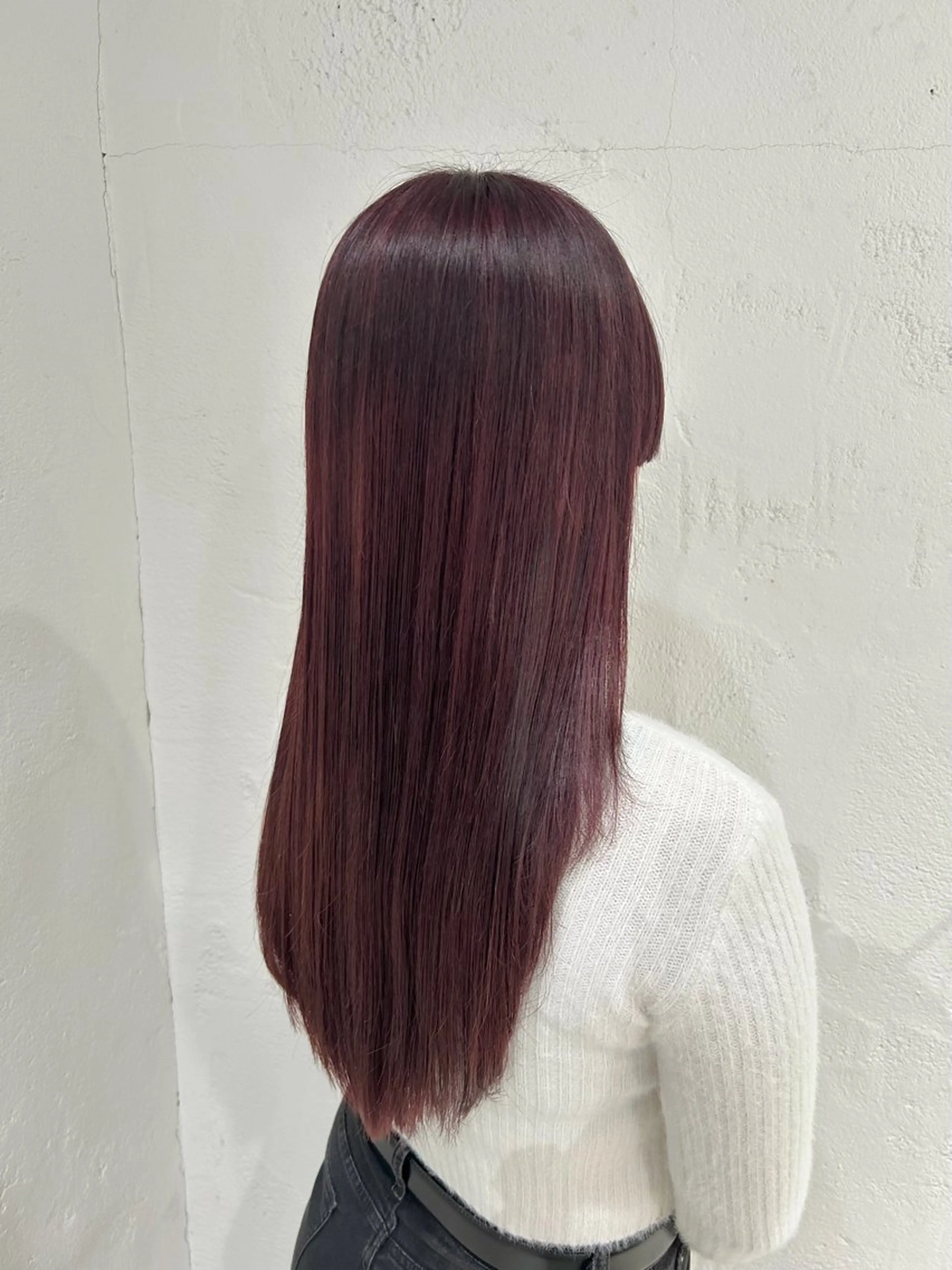 ロング カラー ヘアカラー トリートメント ♛︎ きっか ♛︎ ヘアアレンジ🩵のヘアスタイル