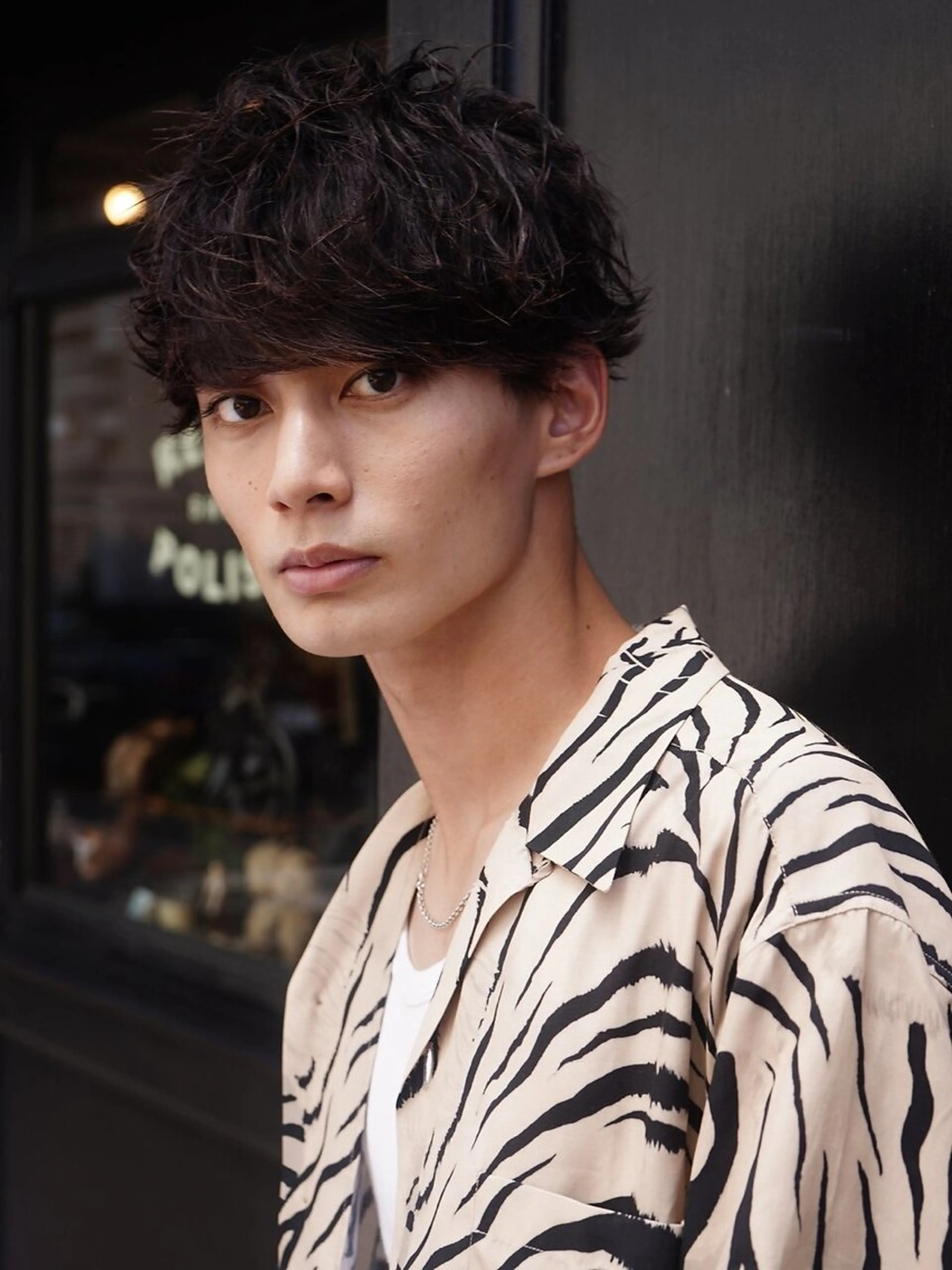 メンズ ショート/パーマ /名古屋/Ayakaのヘアスタイル