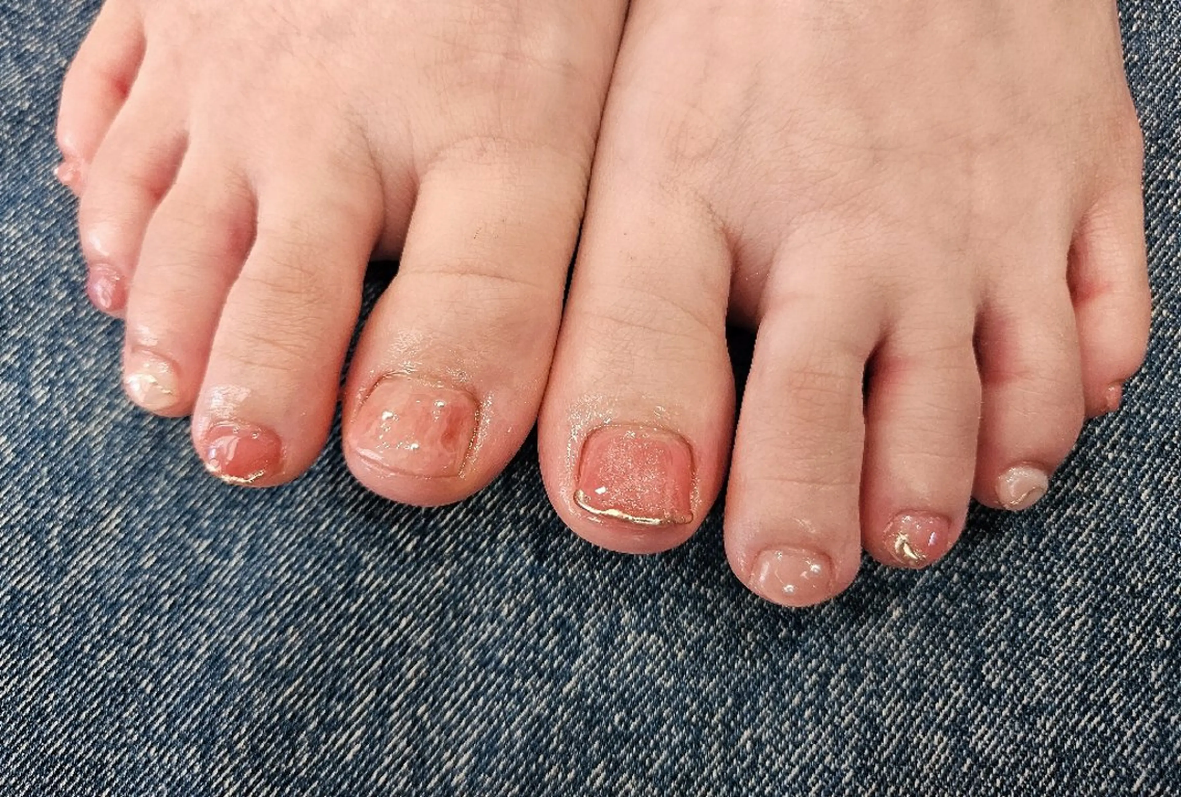 ネイル フットネイル 関口 友菜のヘアスタイル