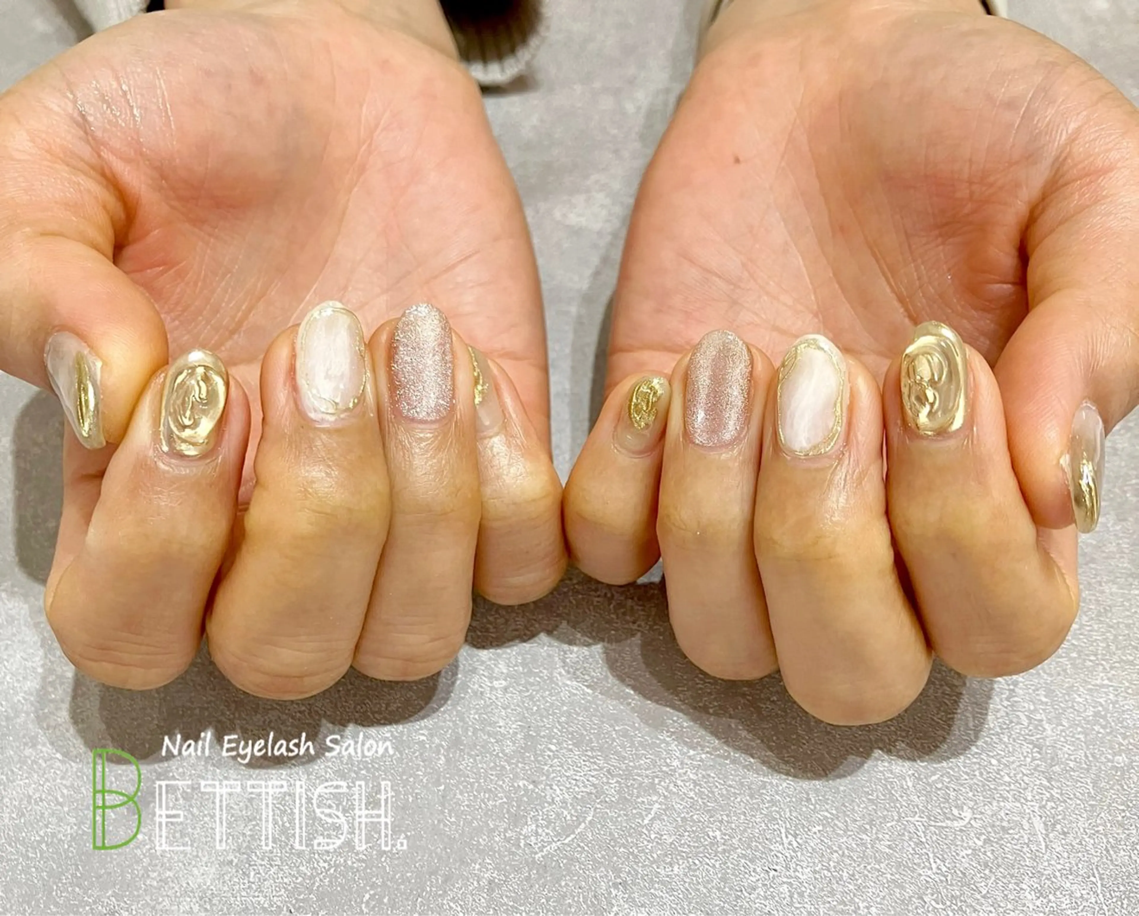 ネイル マグネットネイル BETTISH. KUMIKO☺︎︎のネイルデザイン