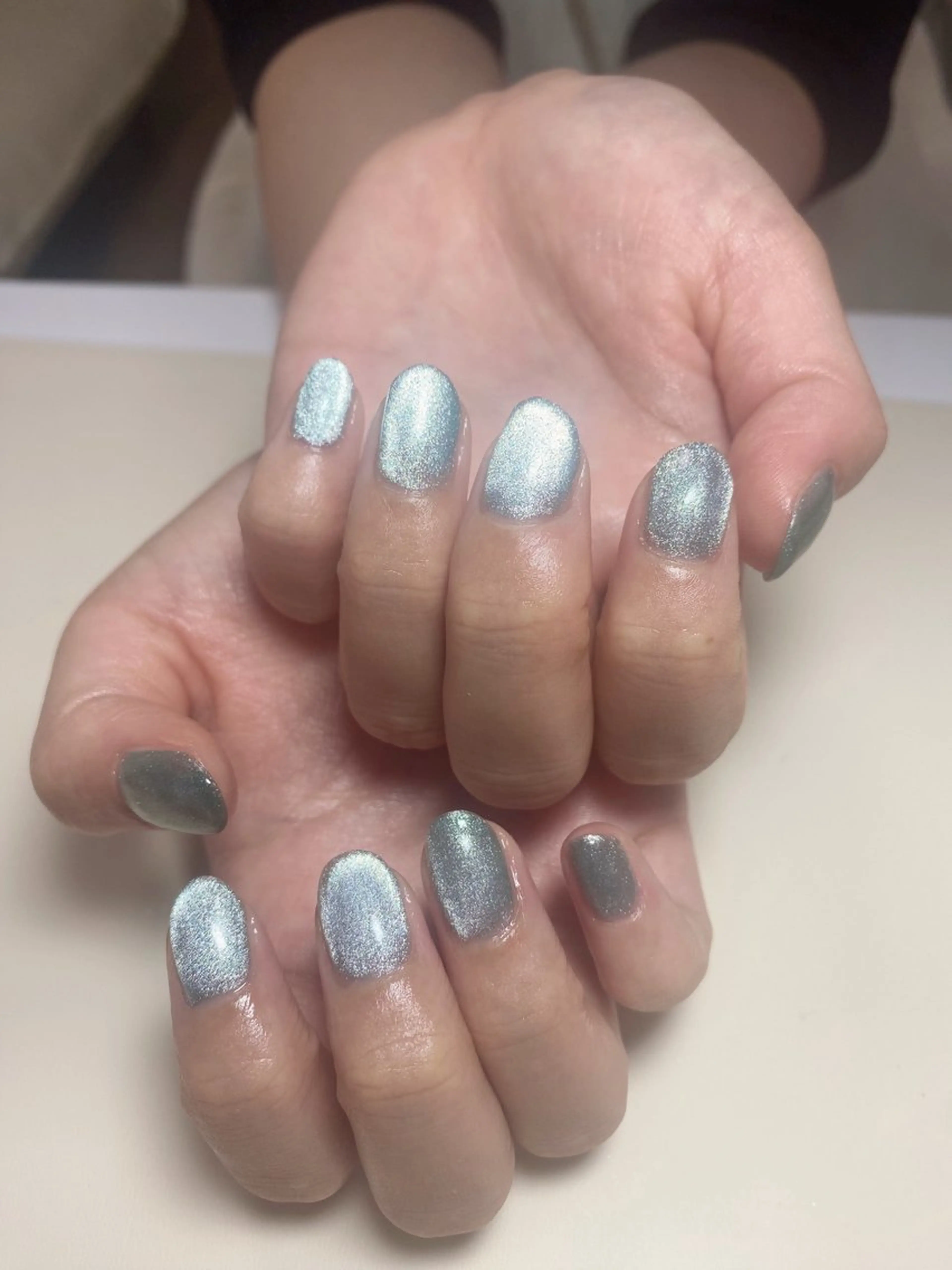 ネイル マグネットネイル ハンドネイル Nail Salon K 🧸美爪育成のネイルデザイン