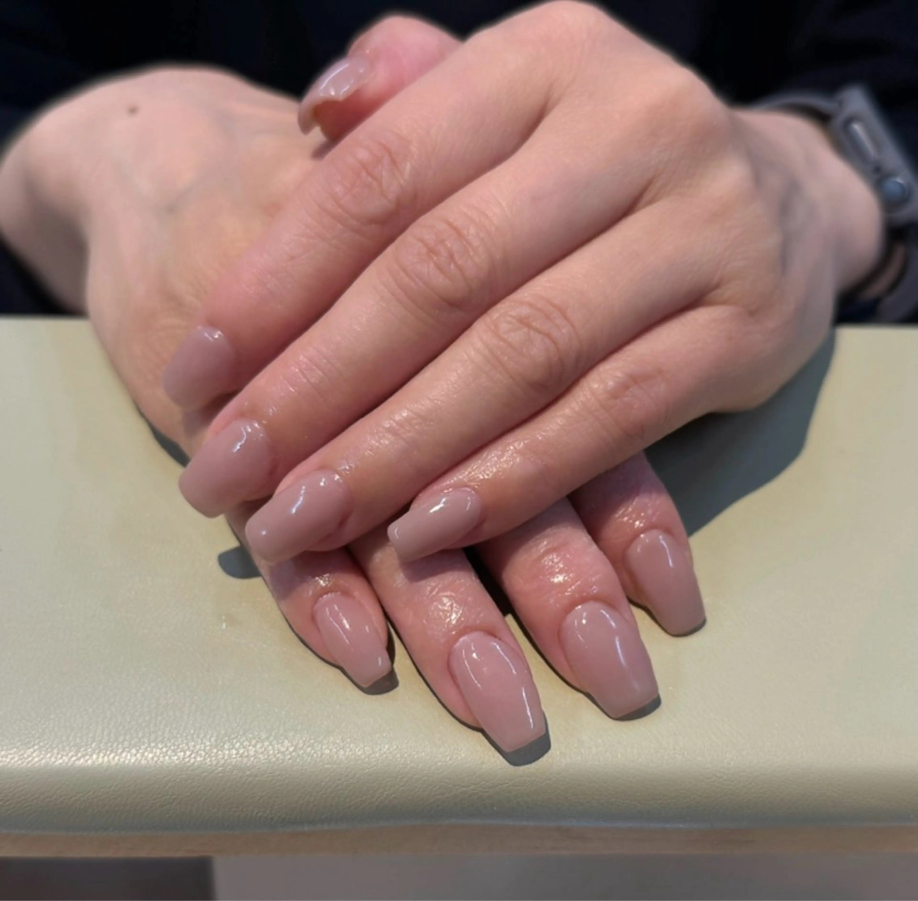 ネイル ワンカラーネイル ネイルチップ kimata TRIOSのネイルデザイン