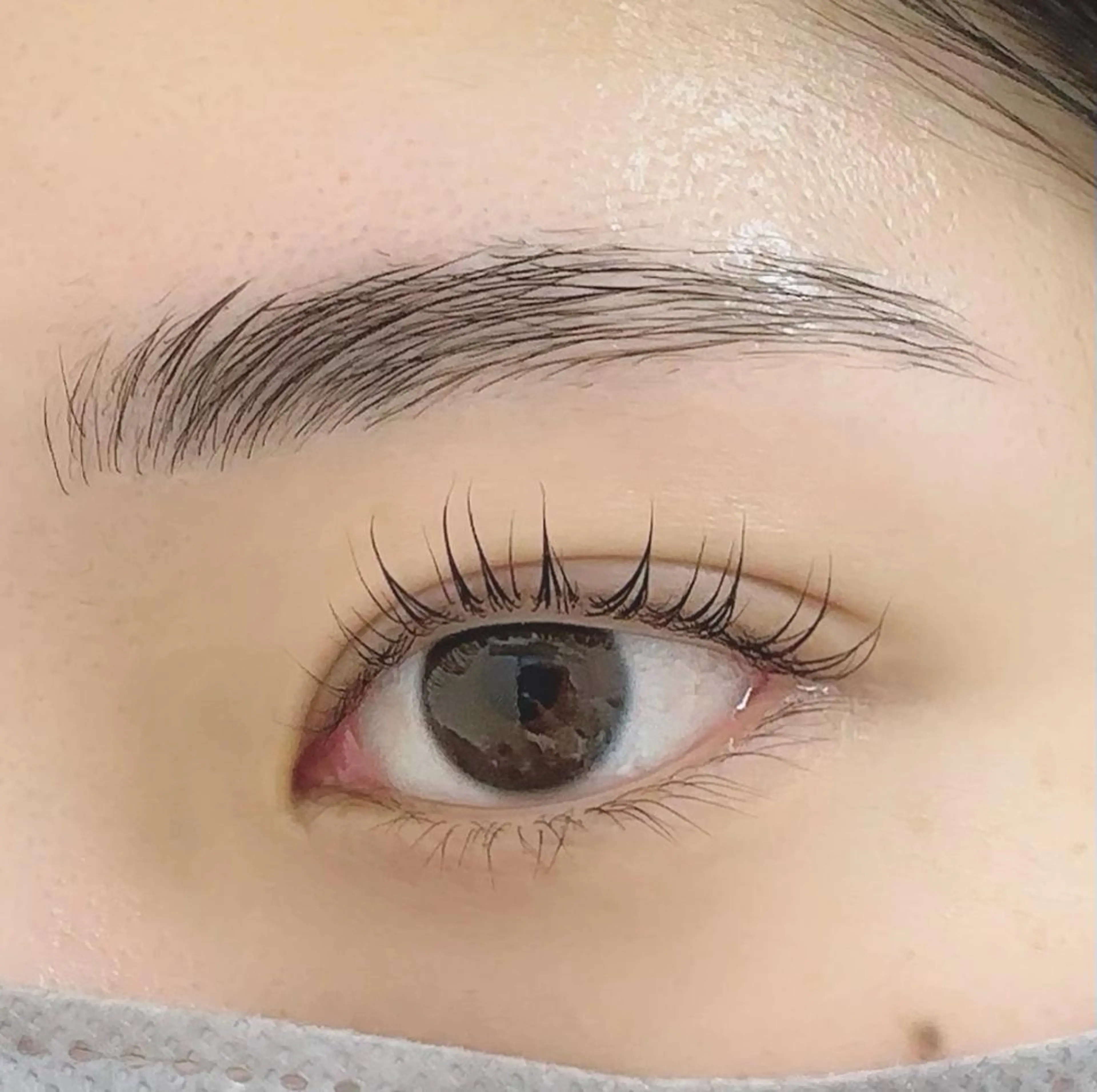 マツエク・マツパ アイブロウ ハリウッドブロウリフト 一重×まつ毛パーマ Roco'lush ❤︎ 渋谷店のマツエク・マツパデザイン