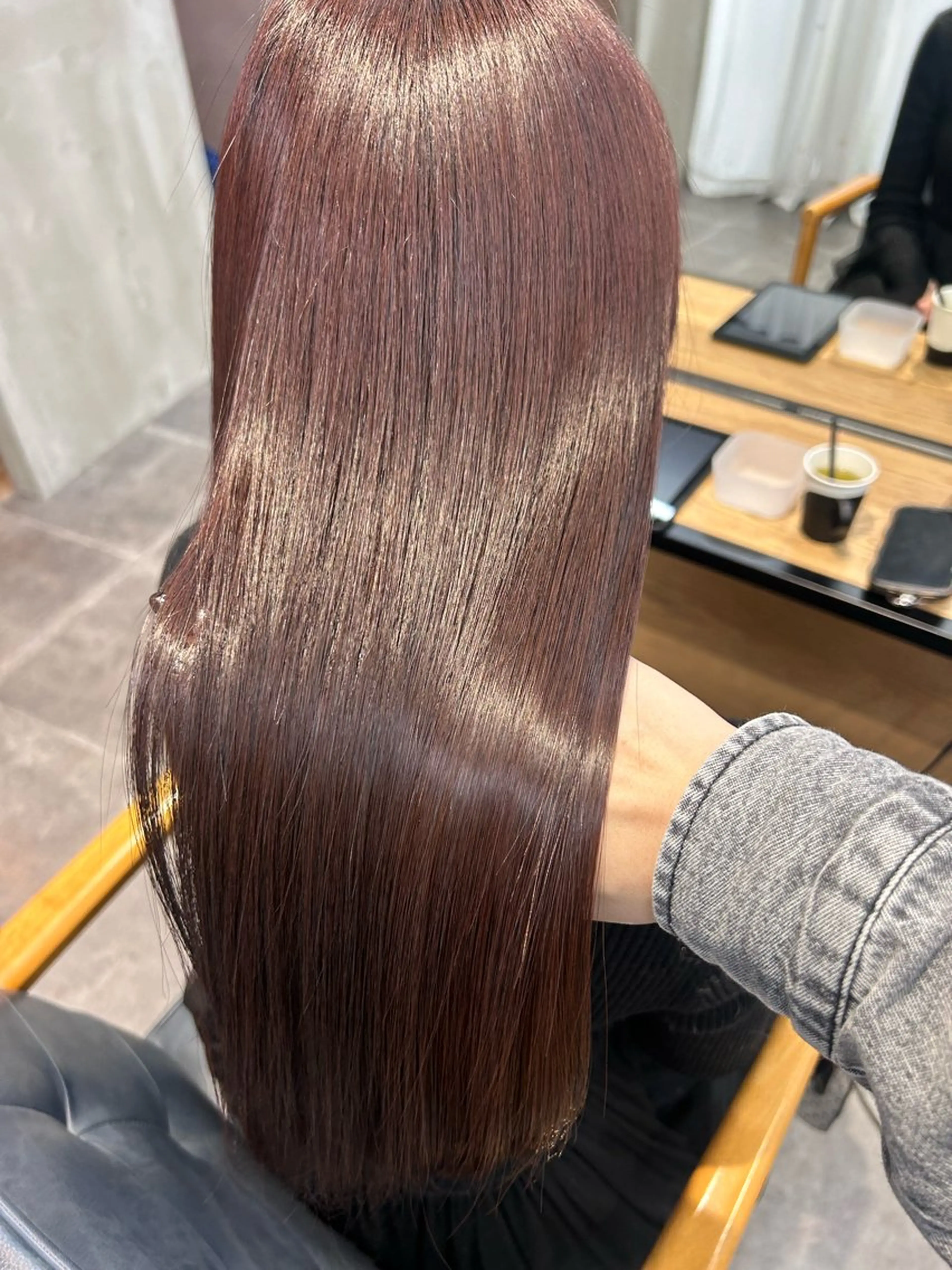 ロング カラー 韓国×髪質改善カラー 💎hinaのヘアスタイル