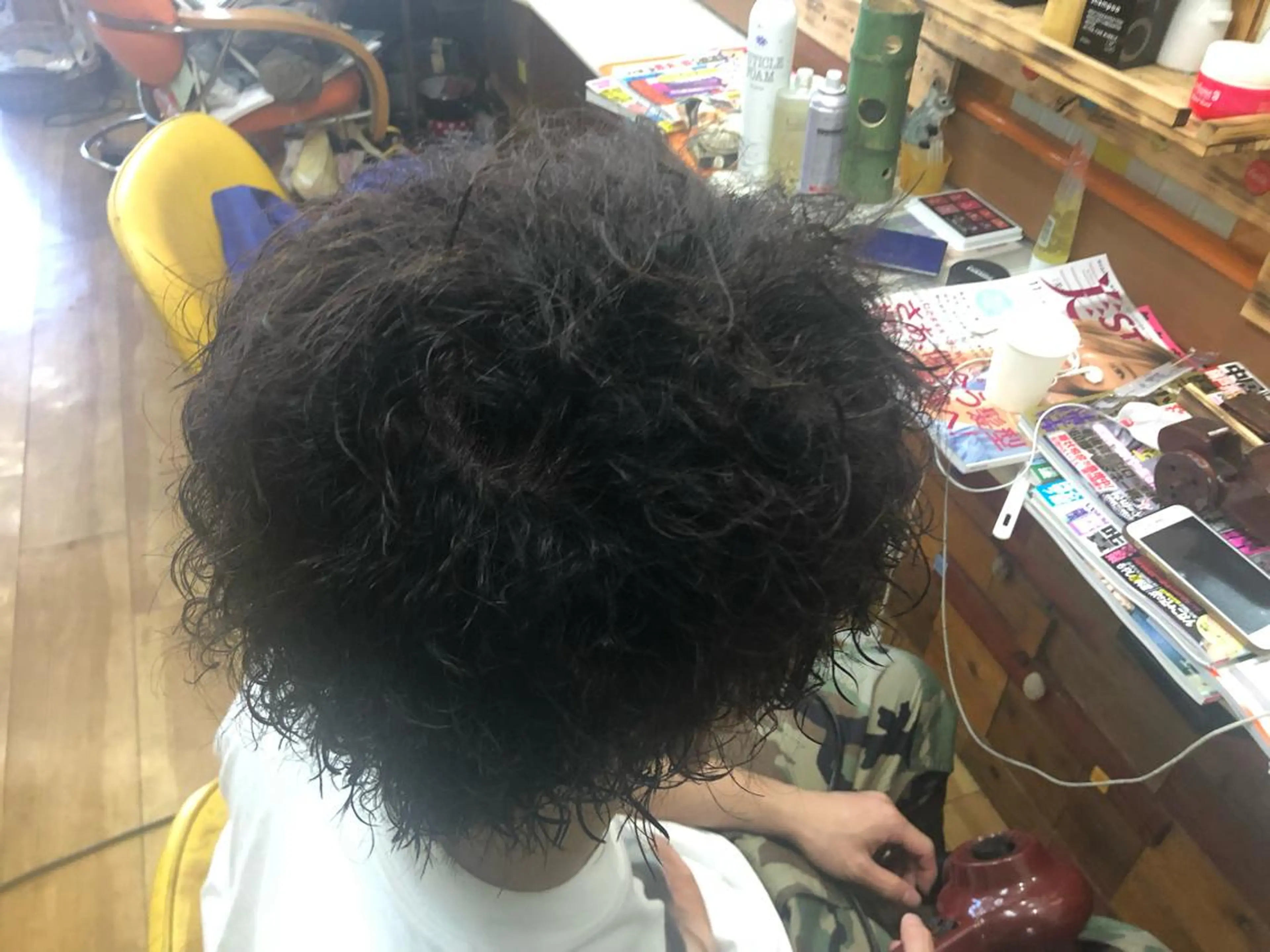 ショート メンズ 雪上 章のヘアスタイル