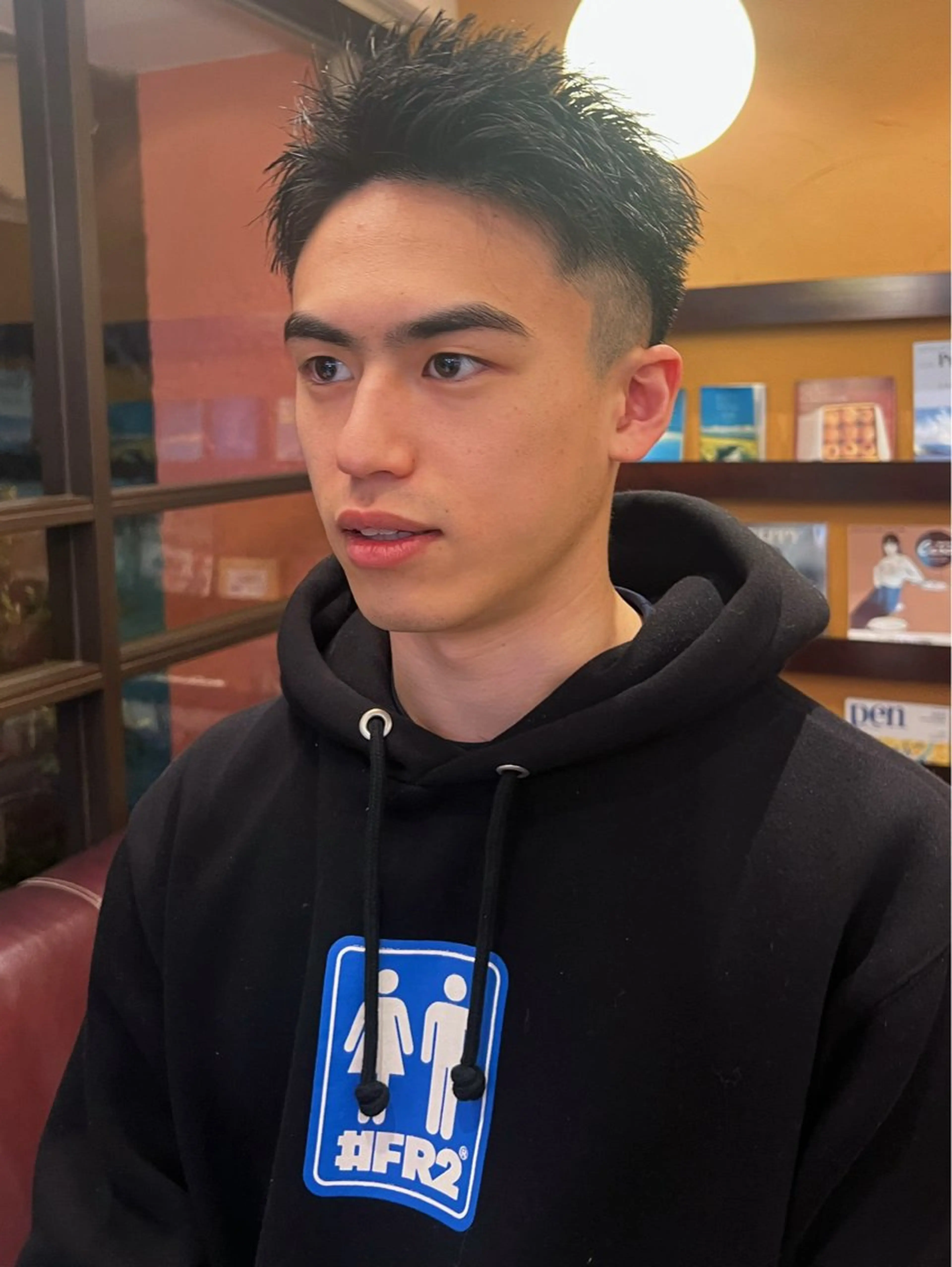 ショート メンズ カット カット/まゆ毛/ スパ/メンズ/龍人のヘアスタイル