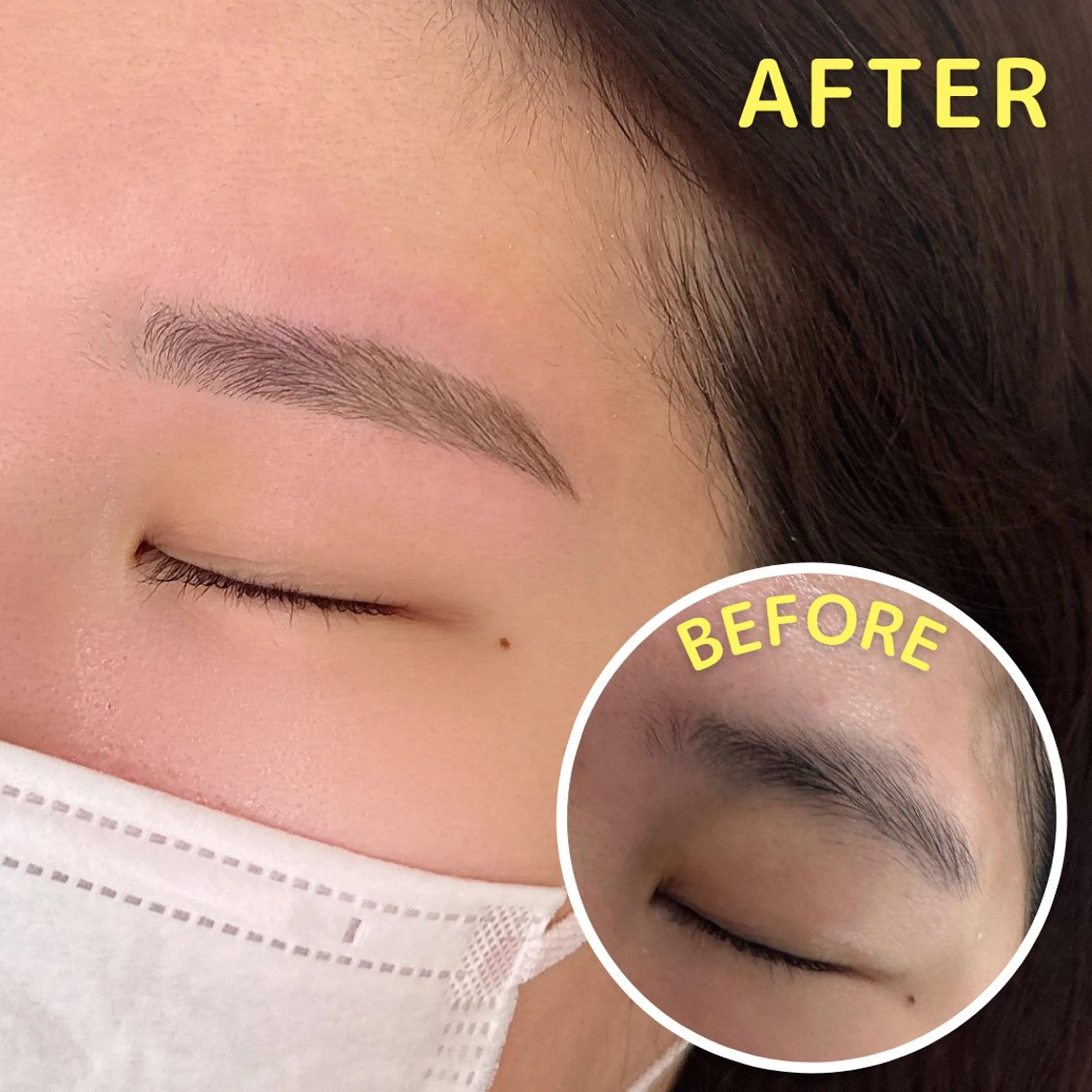 アイブロウ HAIR&MAKE POSH 日暮里のネイルデザイン