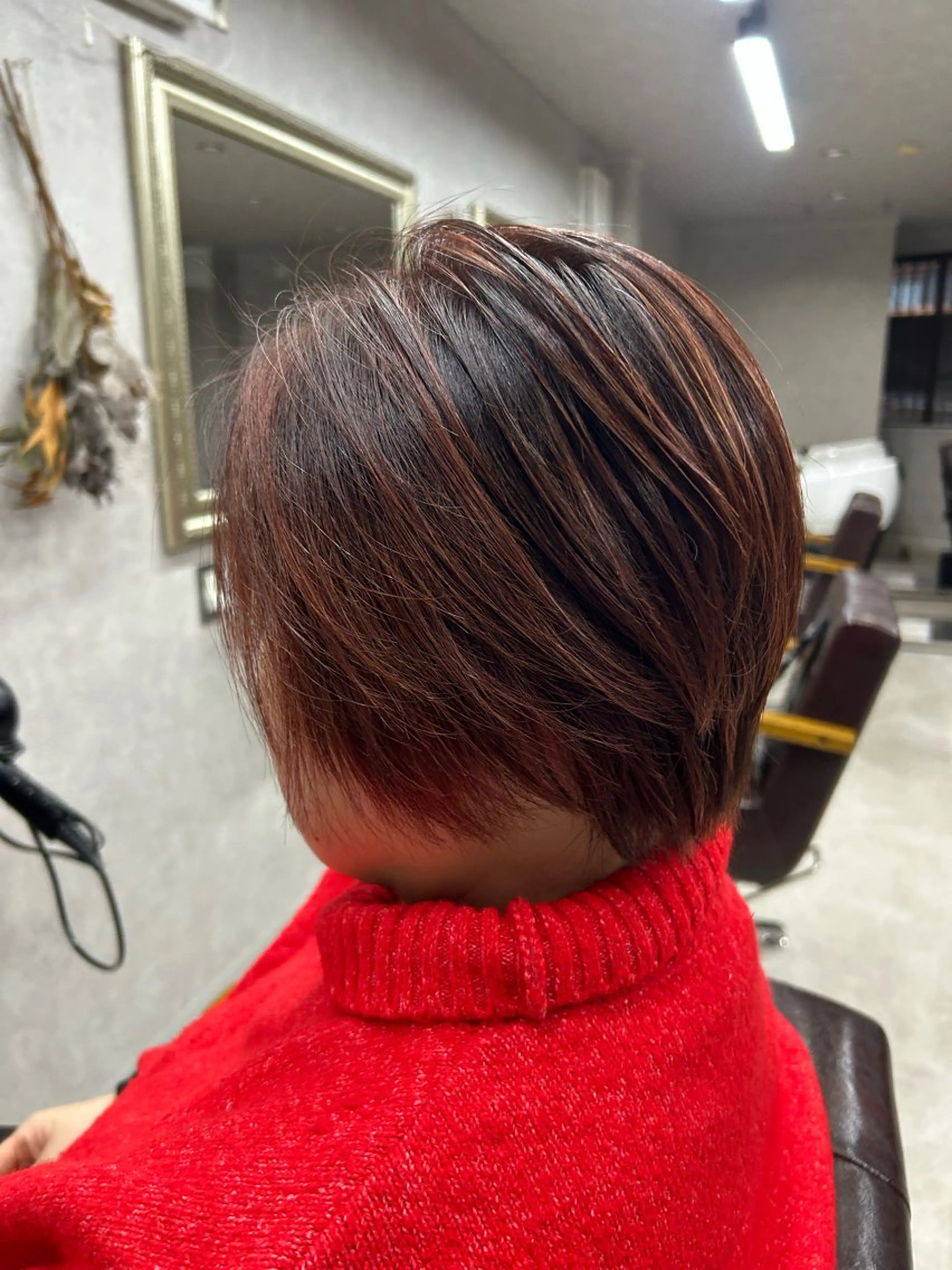 ショート カラー Lien 深井店のヘアスタイル