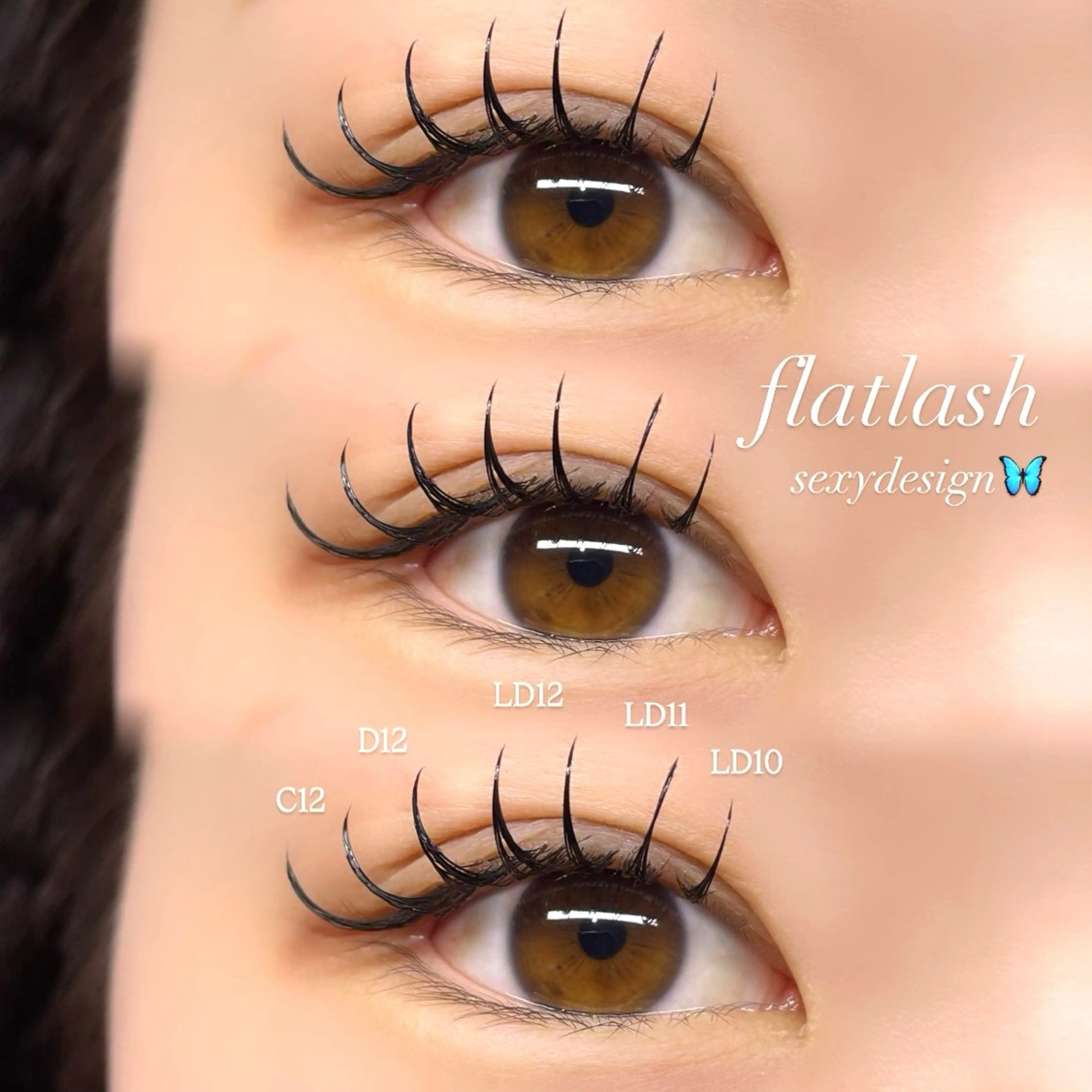 マツエク・マツパ マツエク Mell Yuuna ♡パリエク /束感のマツエク・マツパデザイン