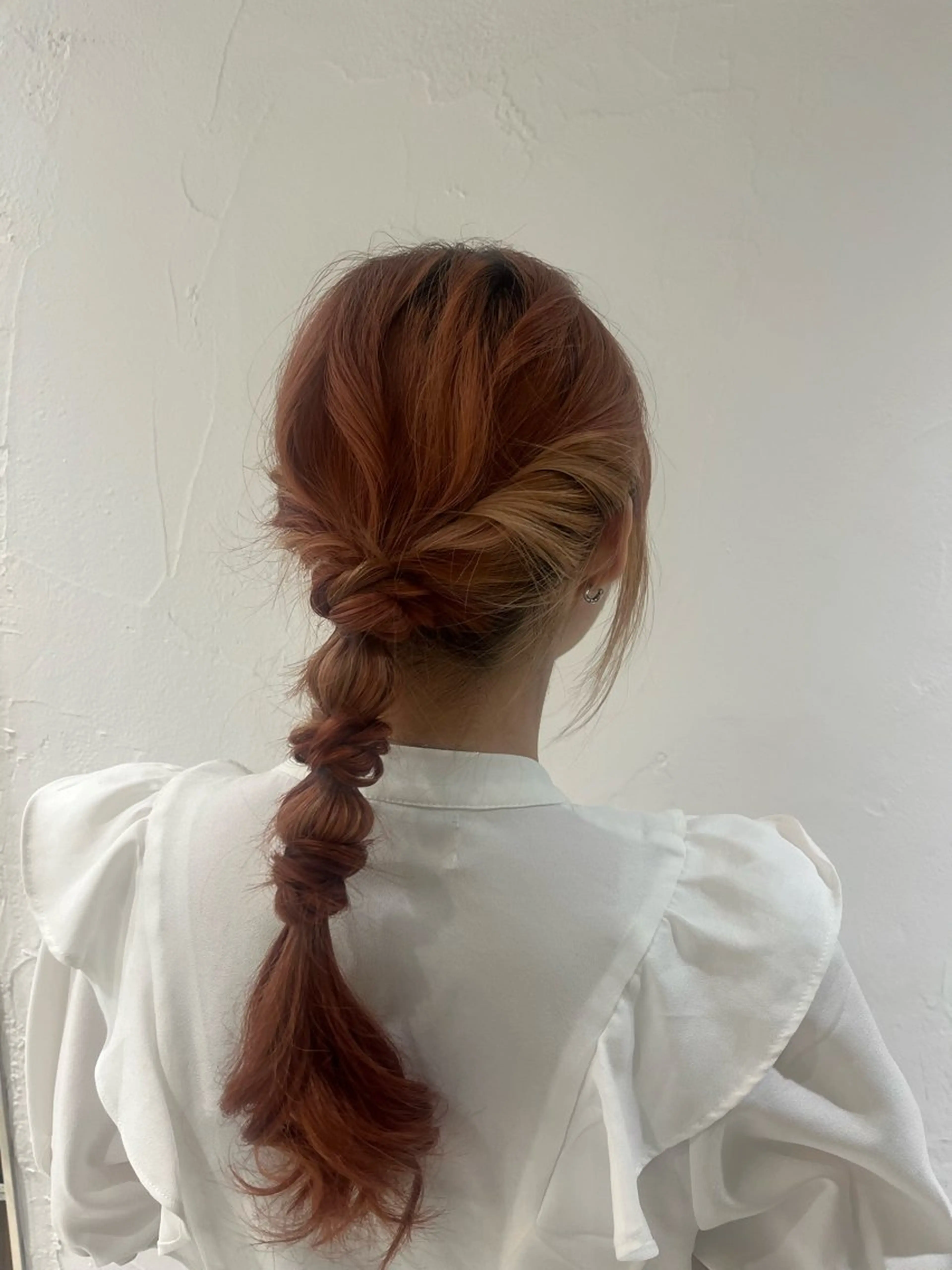 ロング ボブパーマ／アレンジ Onのヘアスタイル