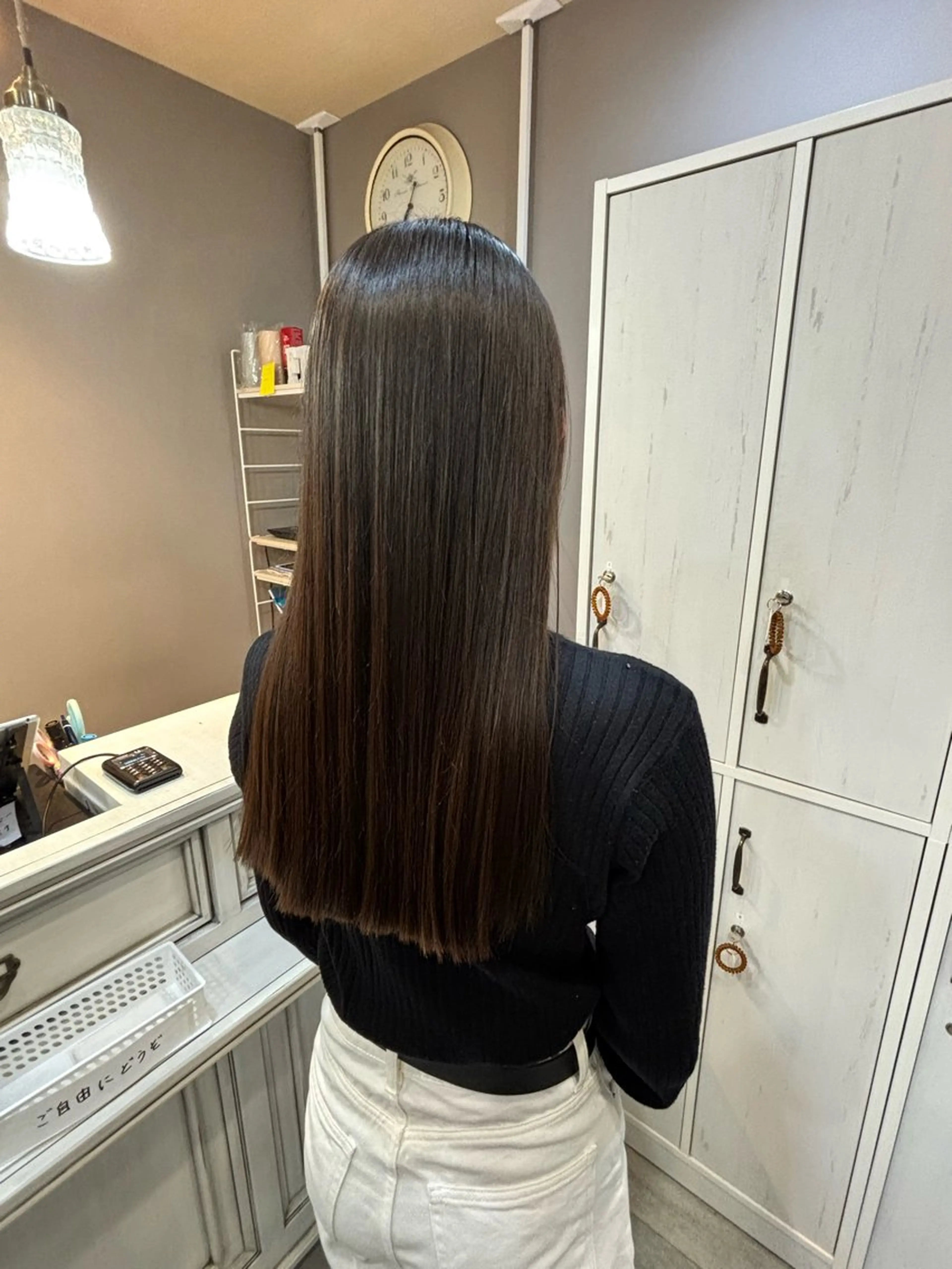 ロング カット 縮毛矯正 🧸Fiora 🧸arashi🧸のヘアスタイル