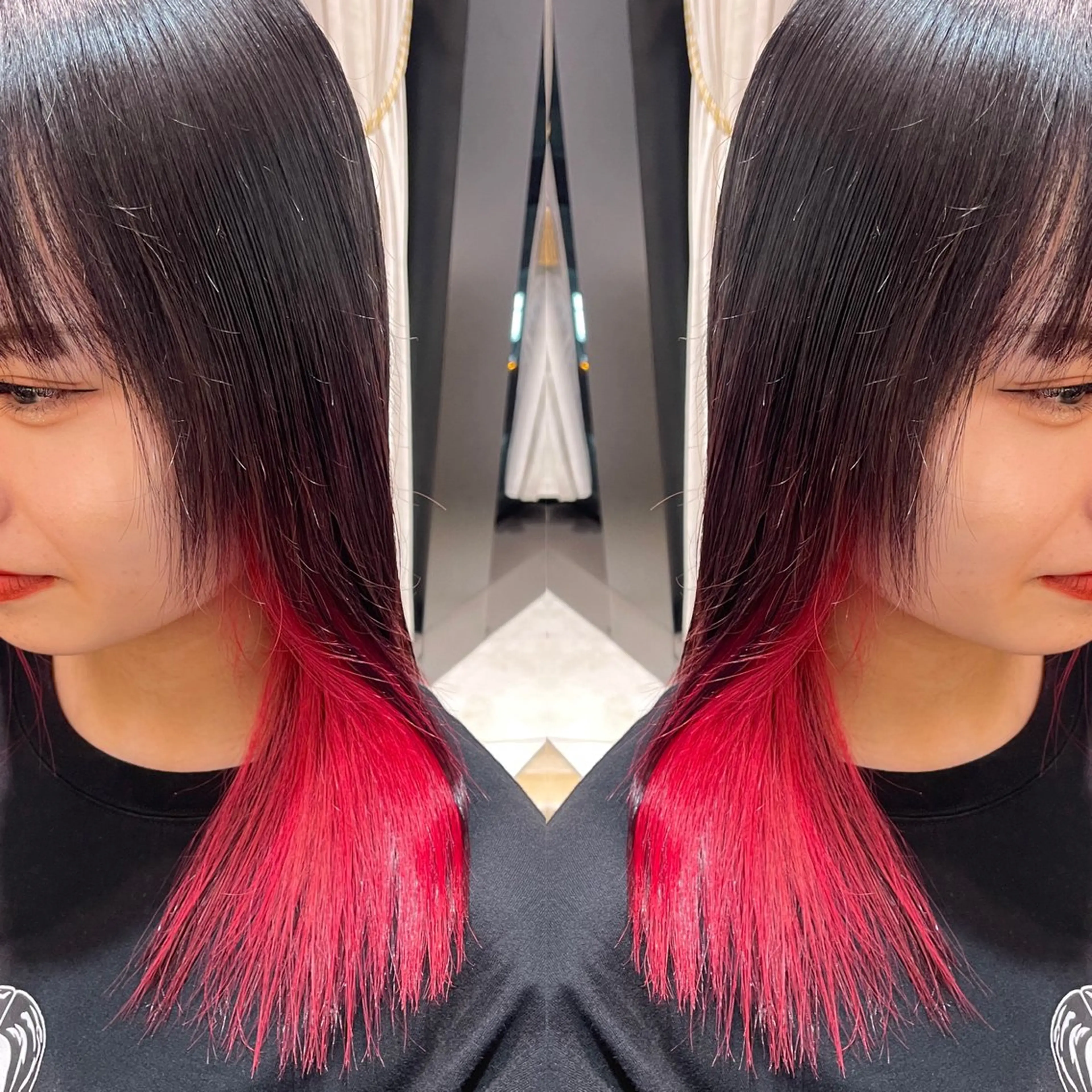 カラー 🥇KEN /レイヤー/カラーのヘアスタイル