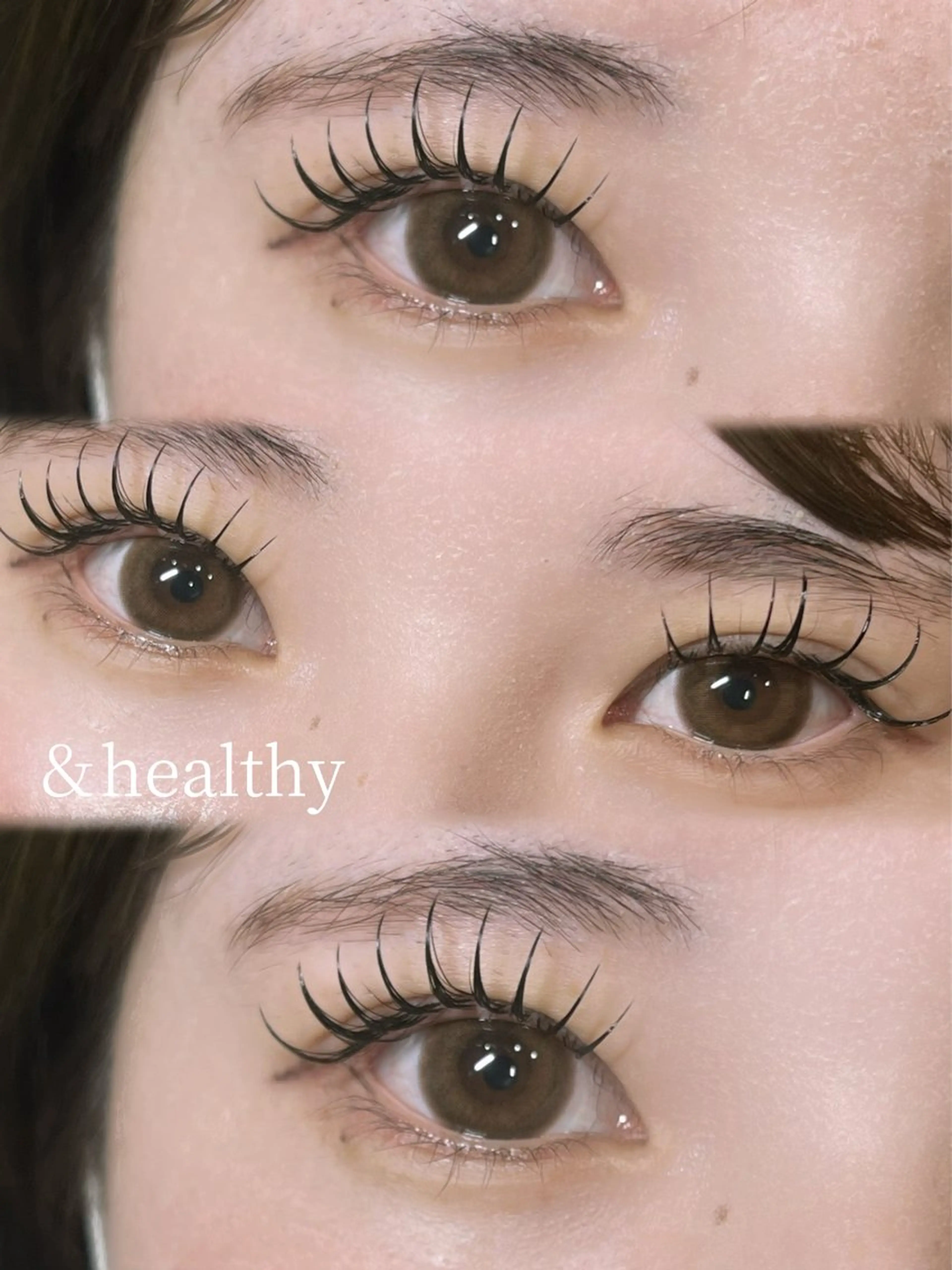 【&healthy】マツエク×パーマ 100本の写真