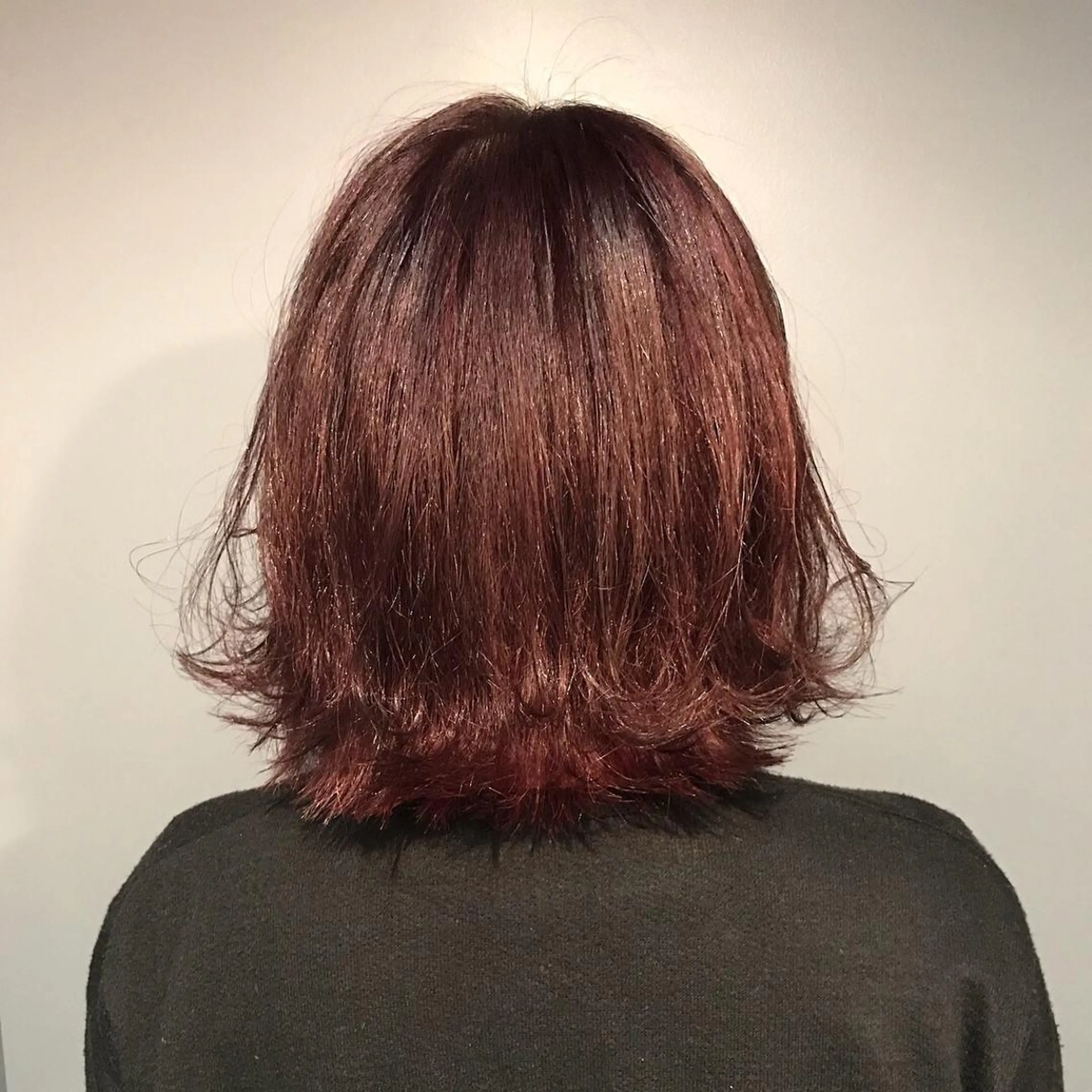 ショート カラー レッドカラー fhami 店長 髪質改善　DAITOのヘアスタイル