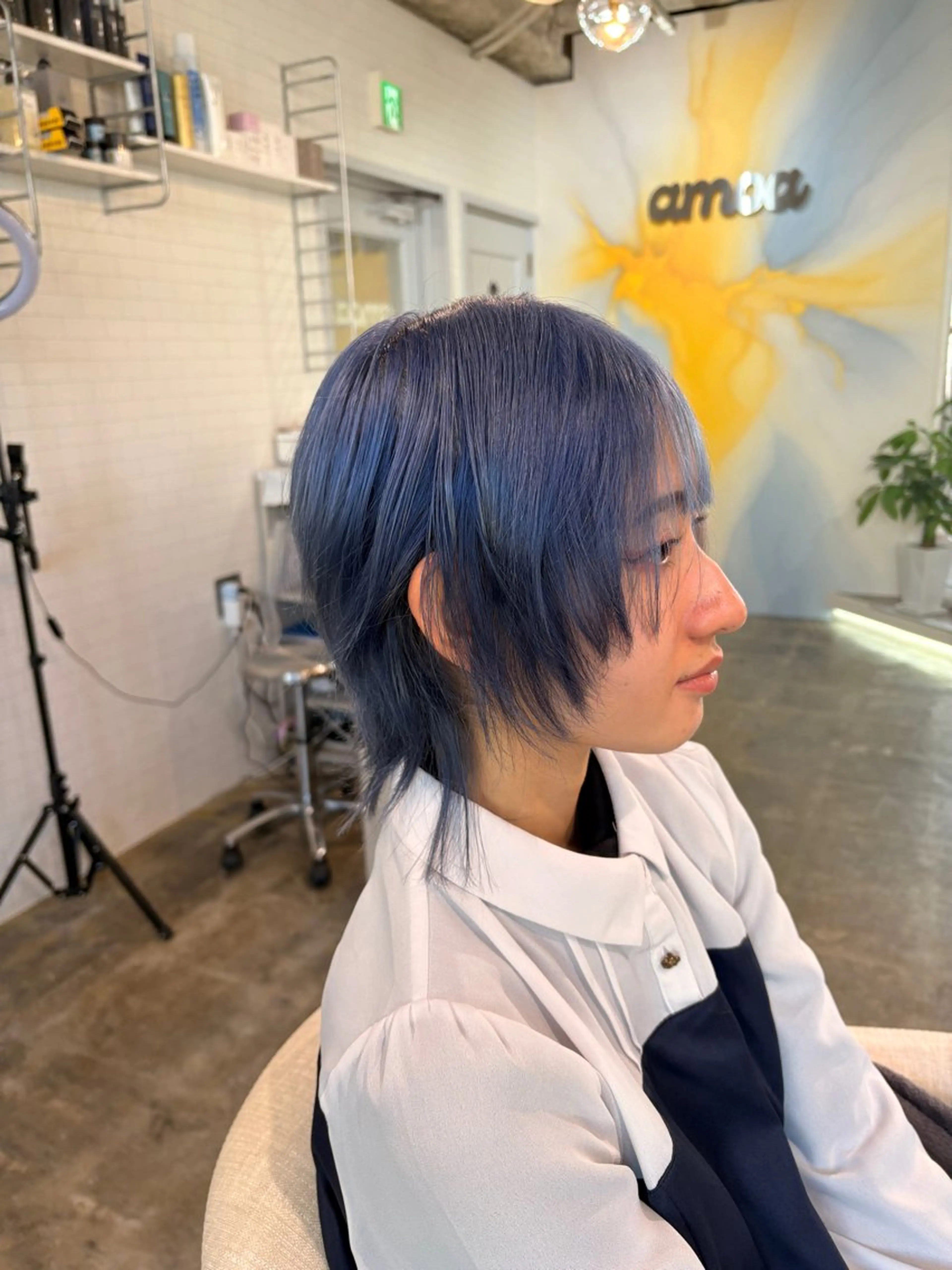 ミディアム カラー 松澤 勇輝のヘアスタイル