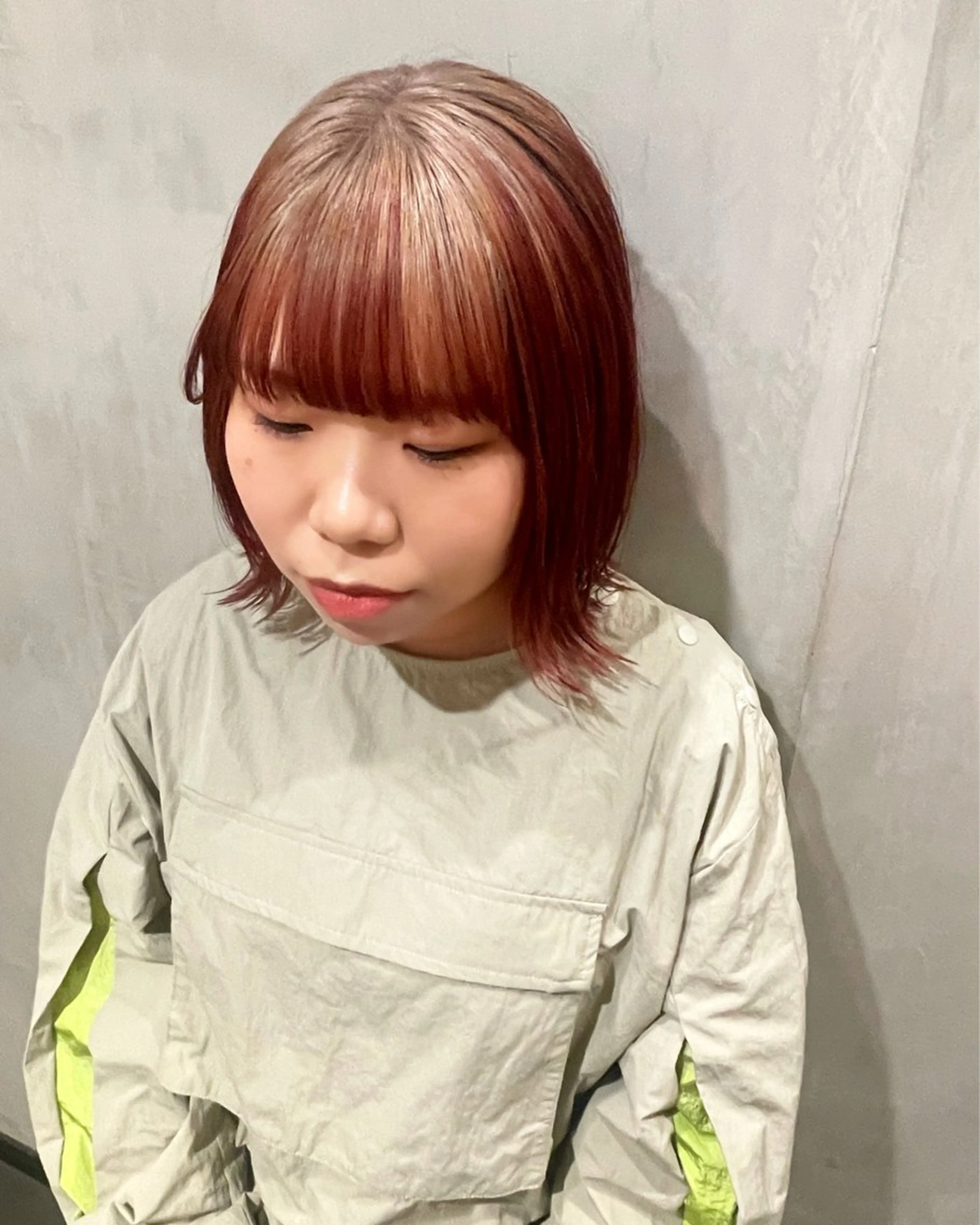 ミディアム カラー カット ヘアカラー トリートメント 優作 〜圧倒的信頼〜のヘアスタイル
