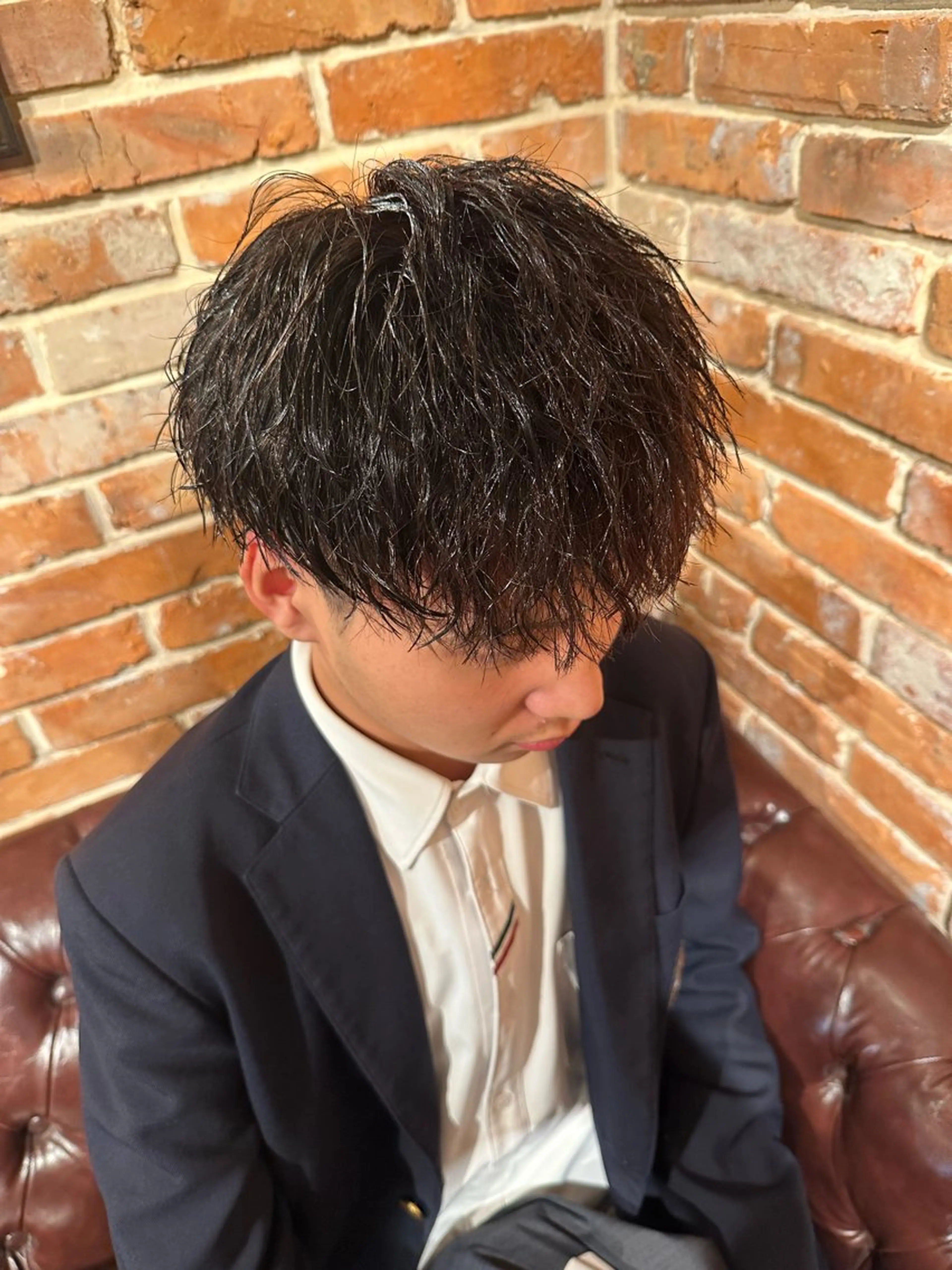 ショート パーマ 菅原 大空のヘアスタイル