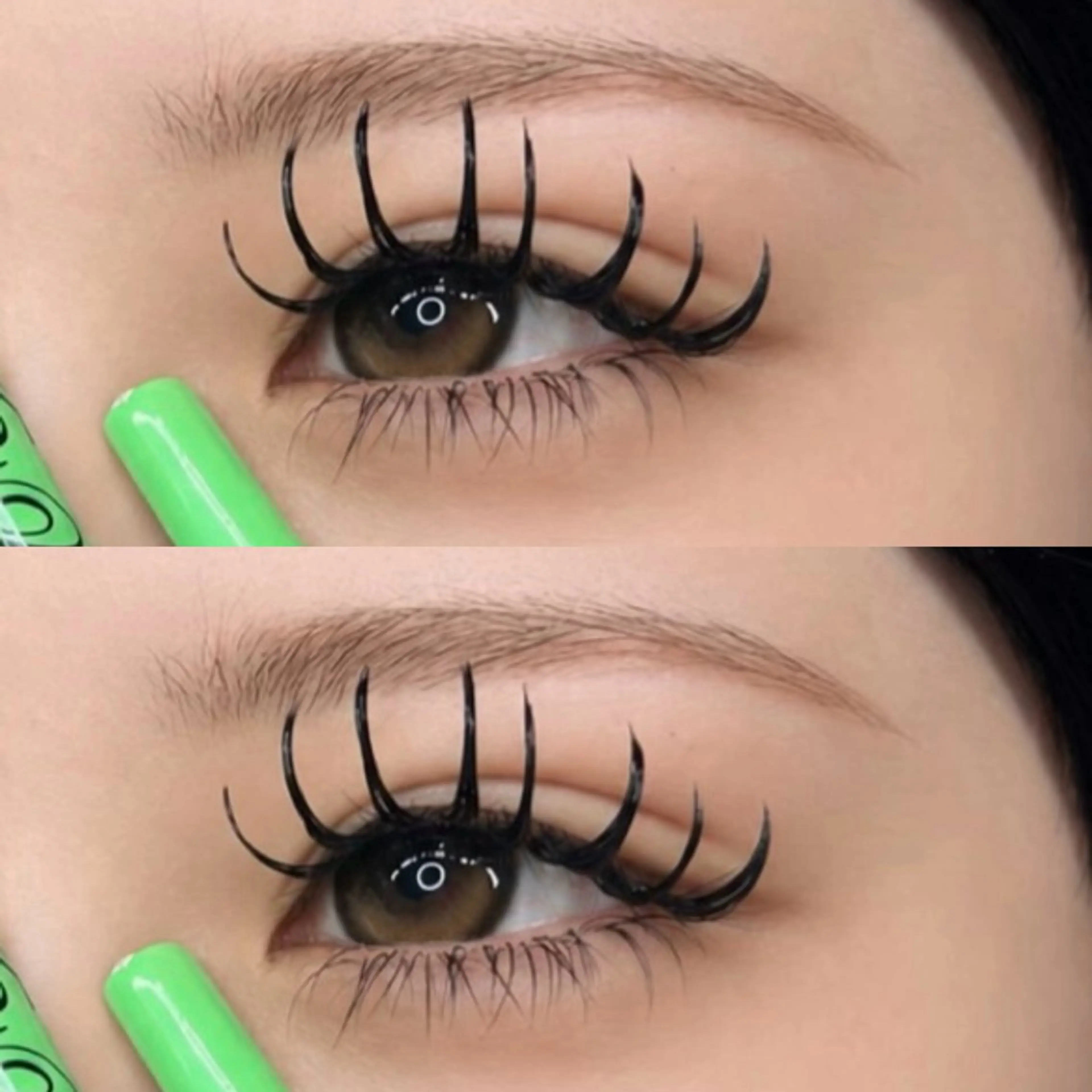 マツエク・マツパ バインドロック Dカール マツエク ♥️Ji Ji♥️のマツエク・マツパデザイン