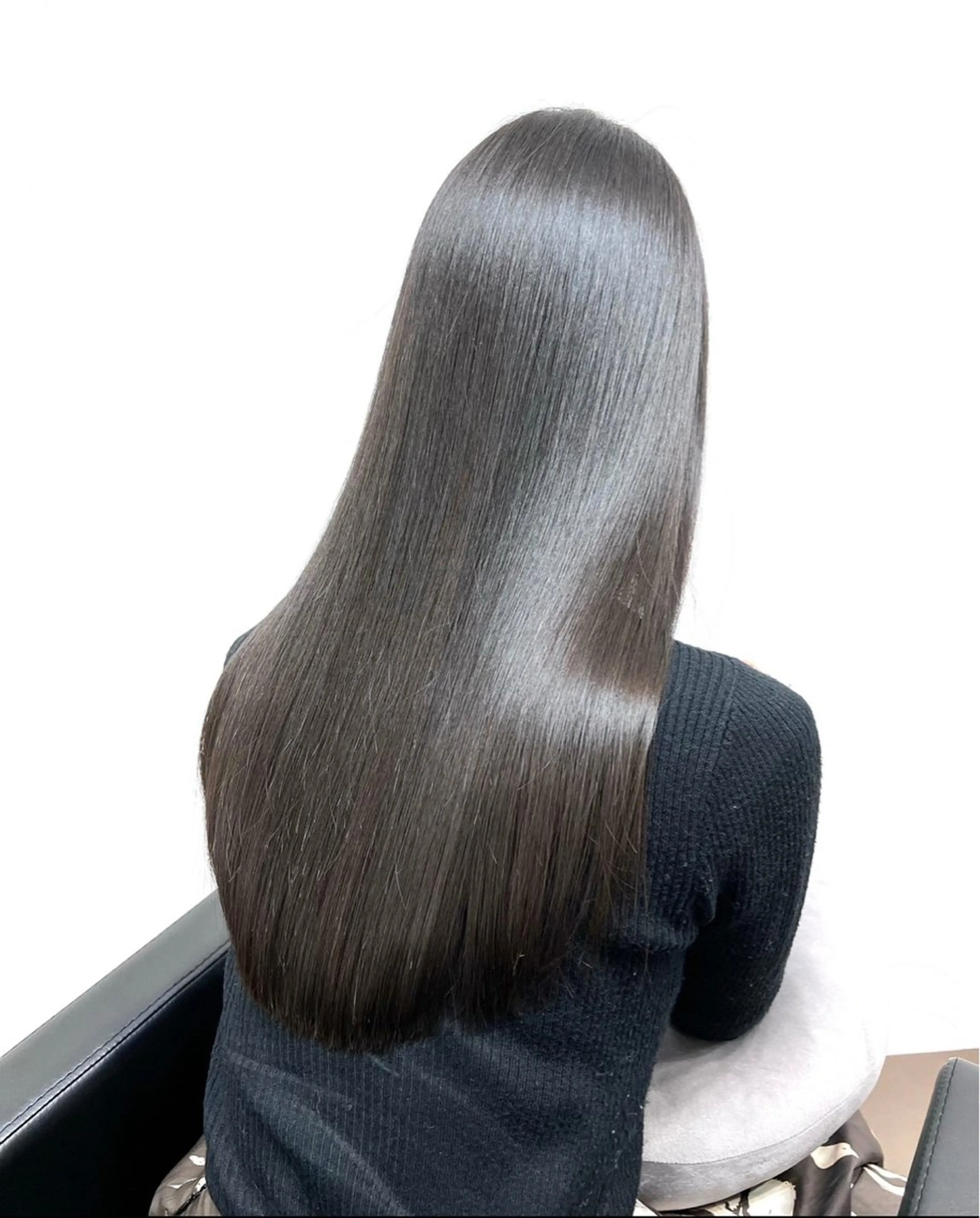 ロング 髪質改善 縮毛矯正 トリートメント 神戸ボブ✂️ ioe三宮/田 伸佳のヘアスタイル