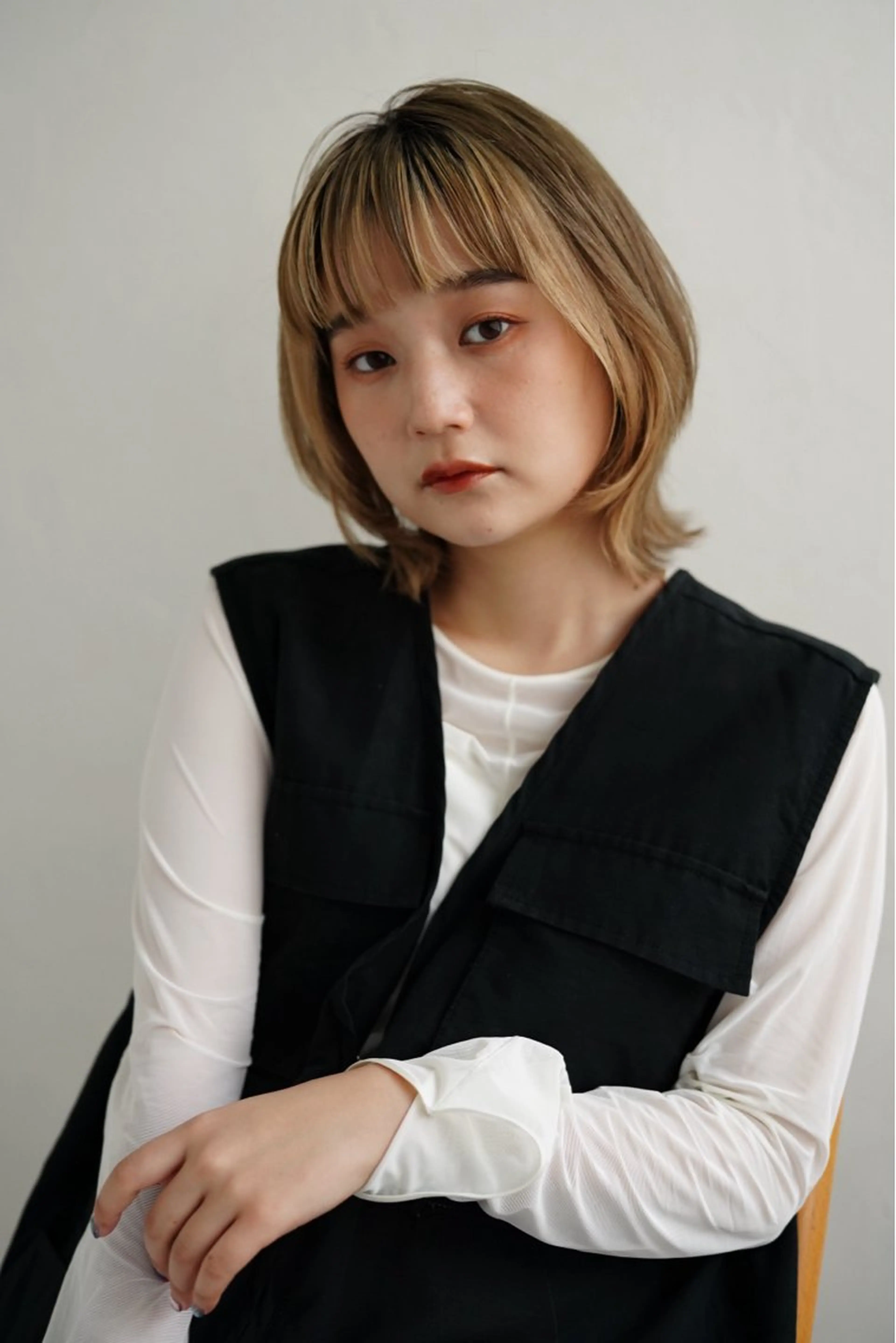 ダブルカラー🫧ブリーチ+カラー🪡+トリートメント🥣の写真