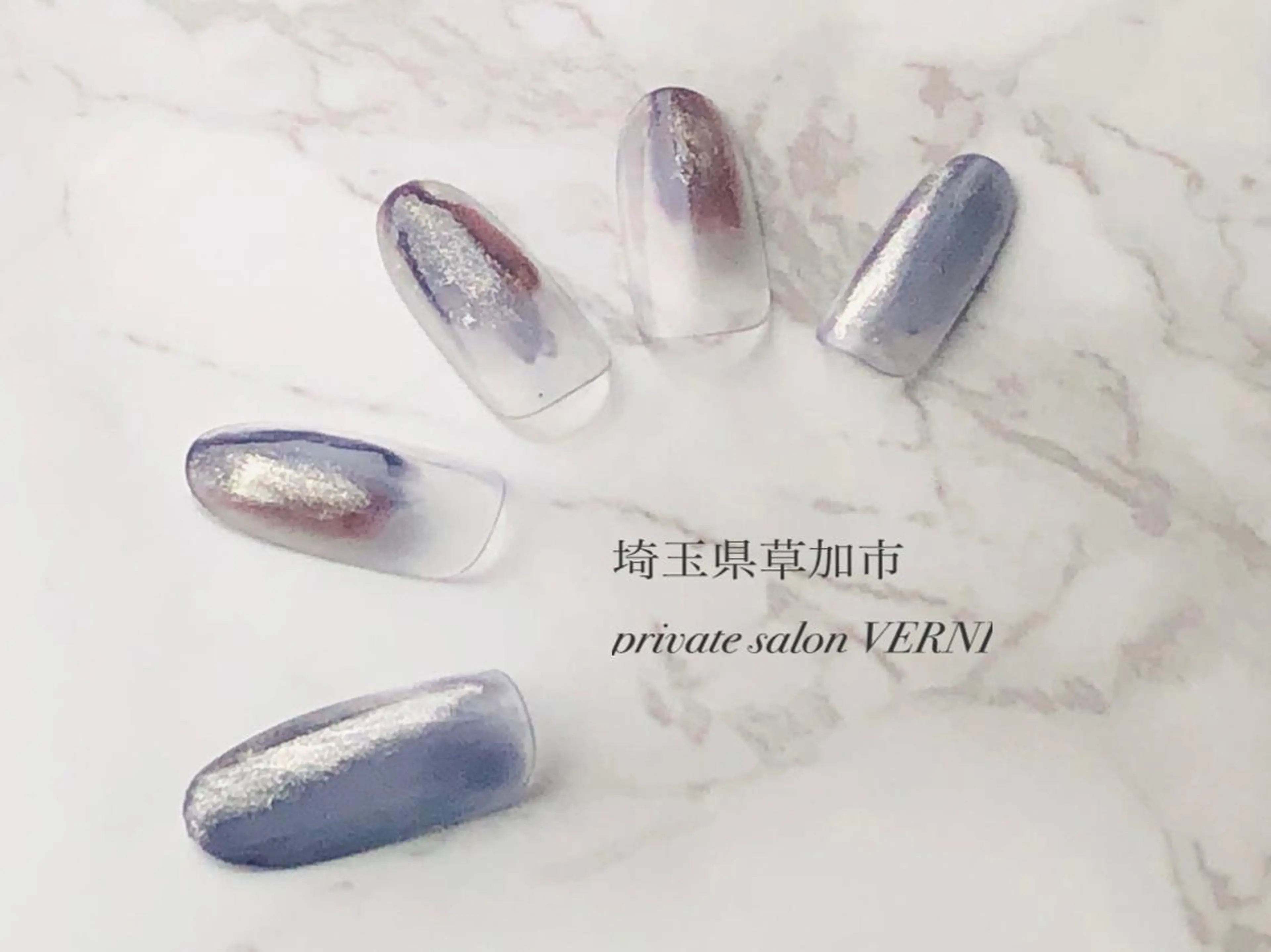 ネイル 自爪育成ネイルサロン ヴェルニのネイルデザイン