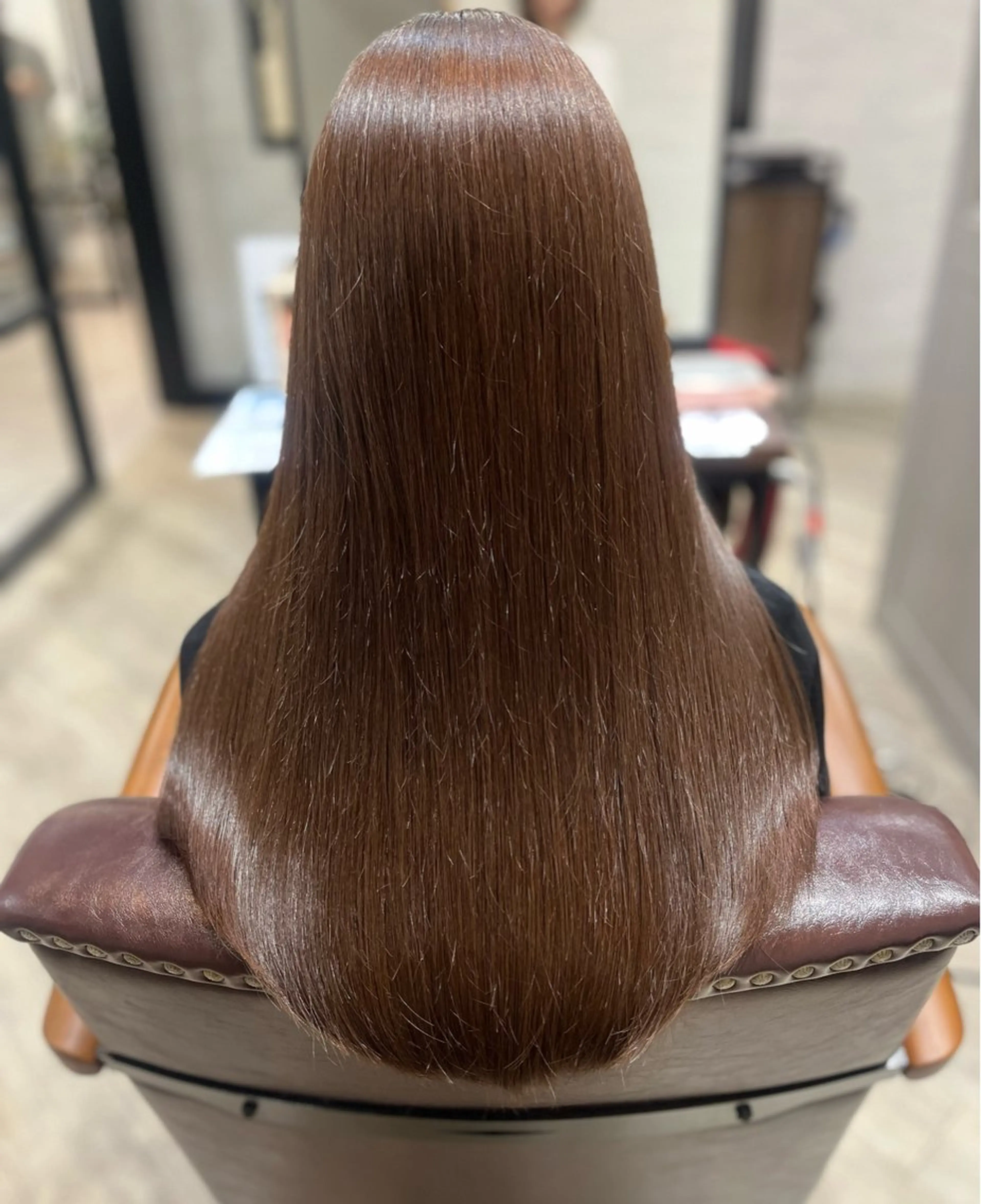 ロング カラー ブラウンカラー カット ヘアカラー トリートメント 🫧ぷる艶カラー🫧 Yuubi🦩のヘアスタイル