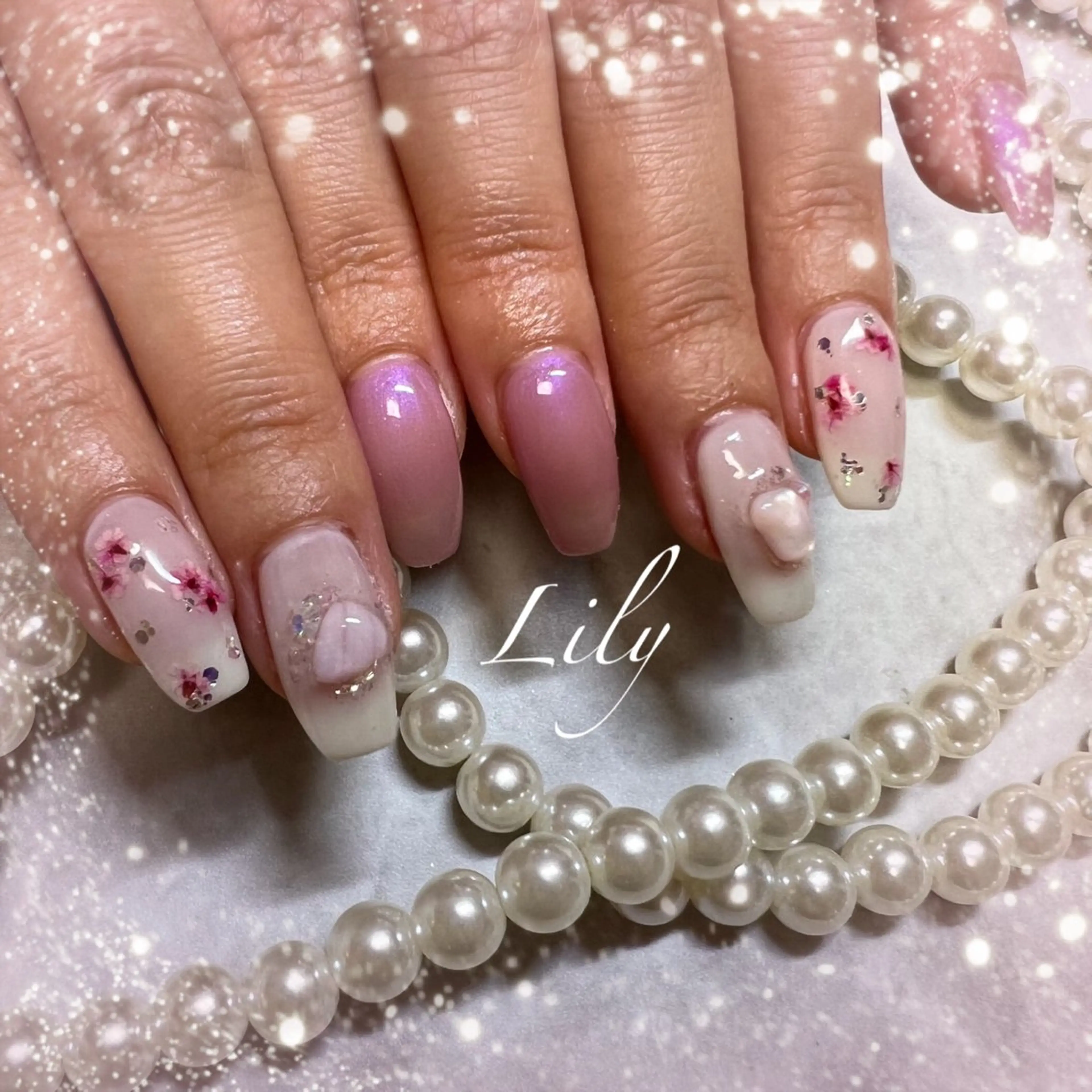 ネイル Lily*nail 🌻Mii🌻のネイルデザイン