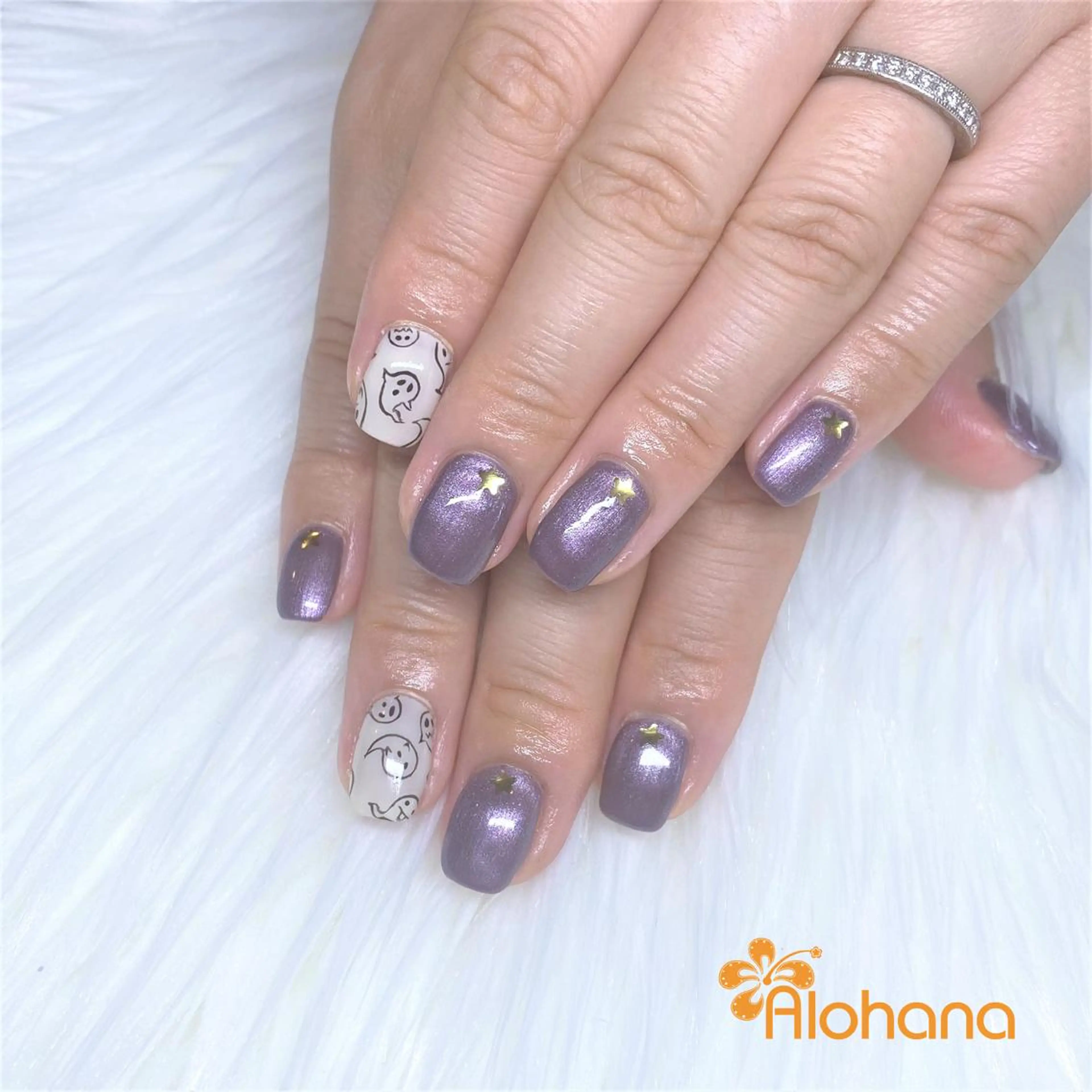 ネイル ハンドネイル Alohana Minaのネイルデザイン