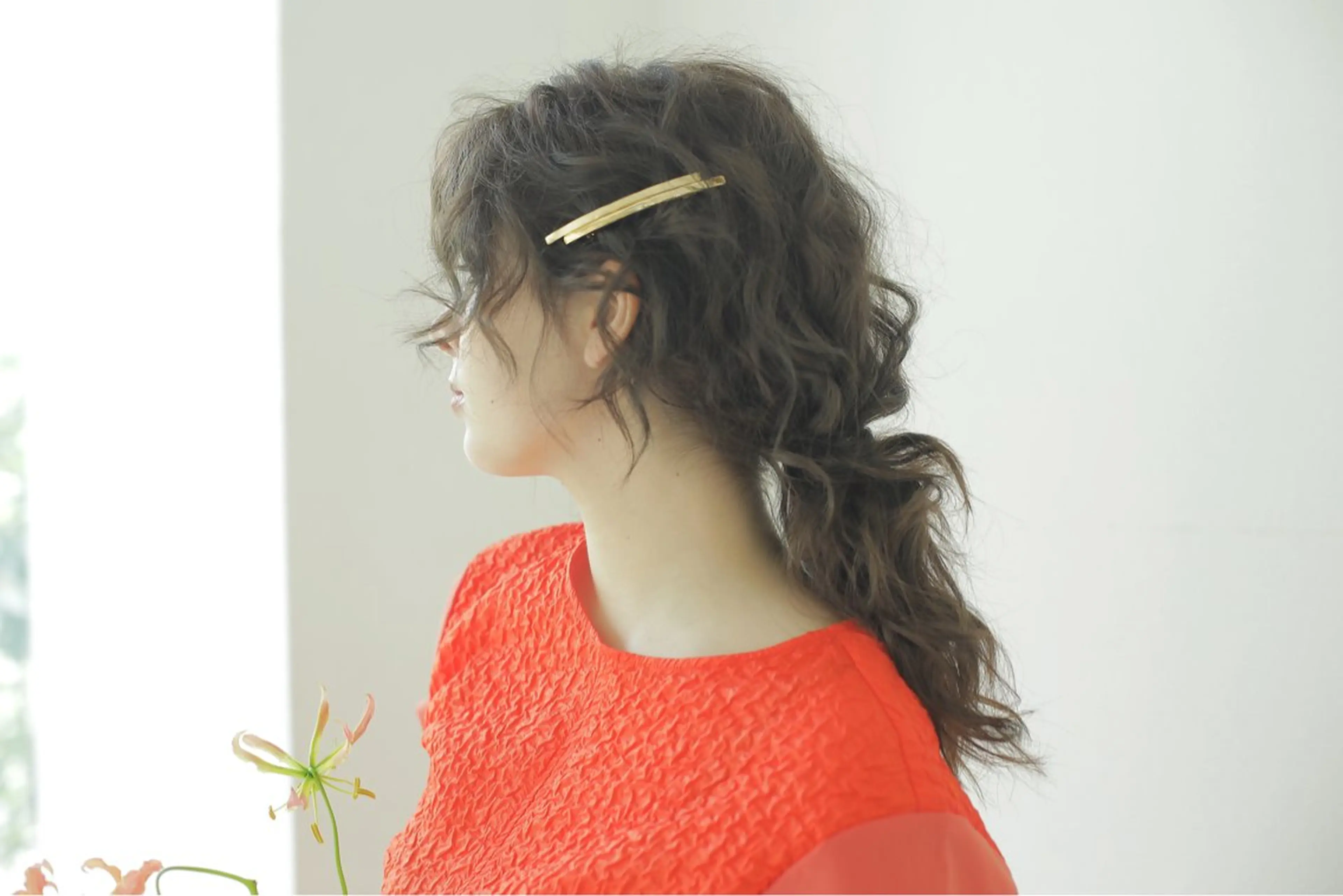 ミディアム ヘアメイク美容師 ayanoのヘアスタイル