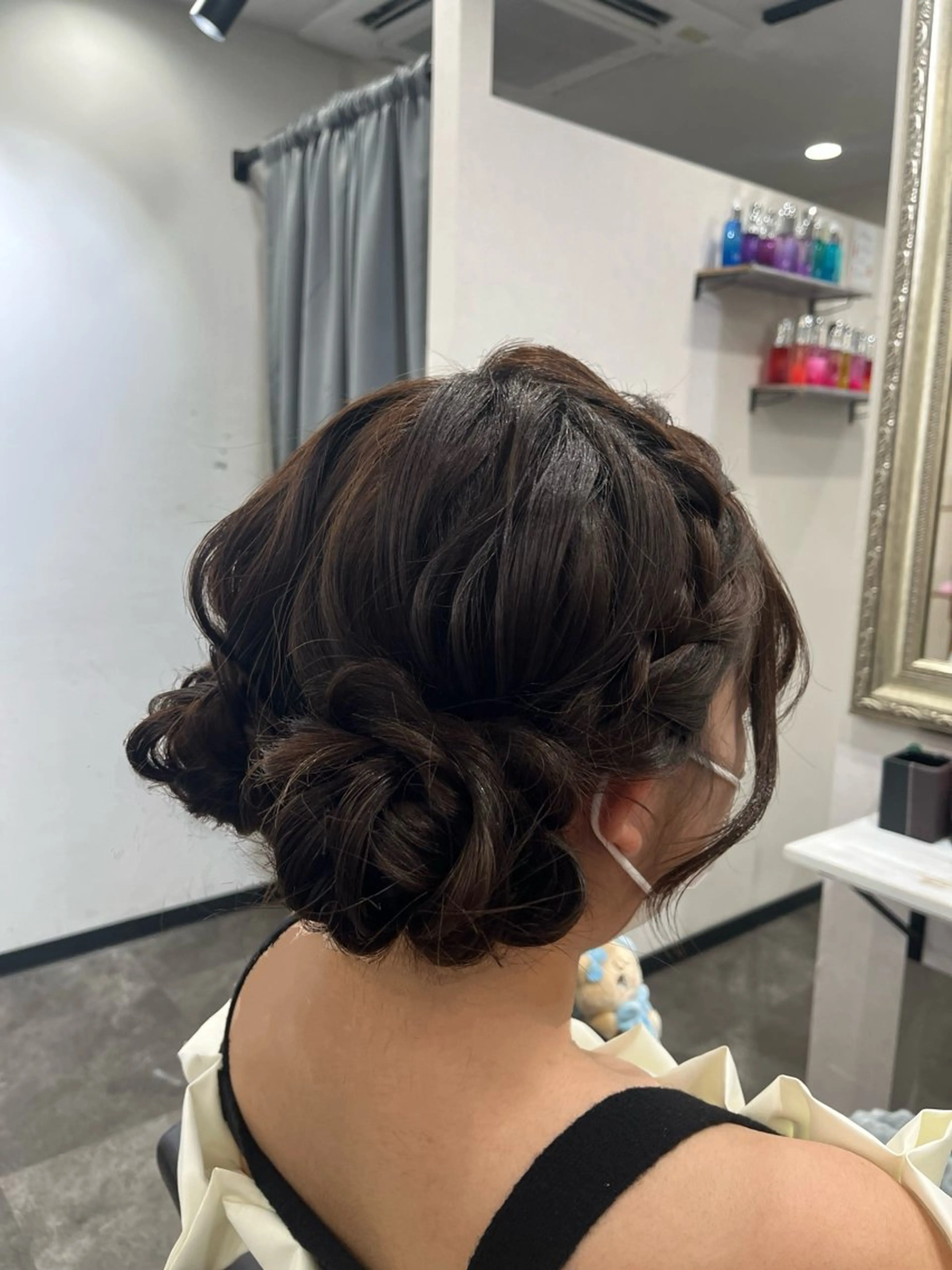 ロング ヘアアレンジ 籾木 美優のヘアスタイル