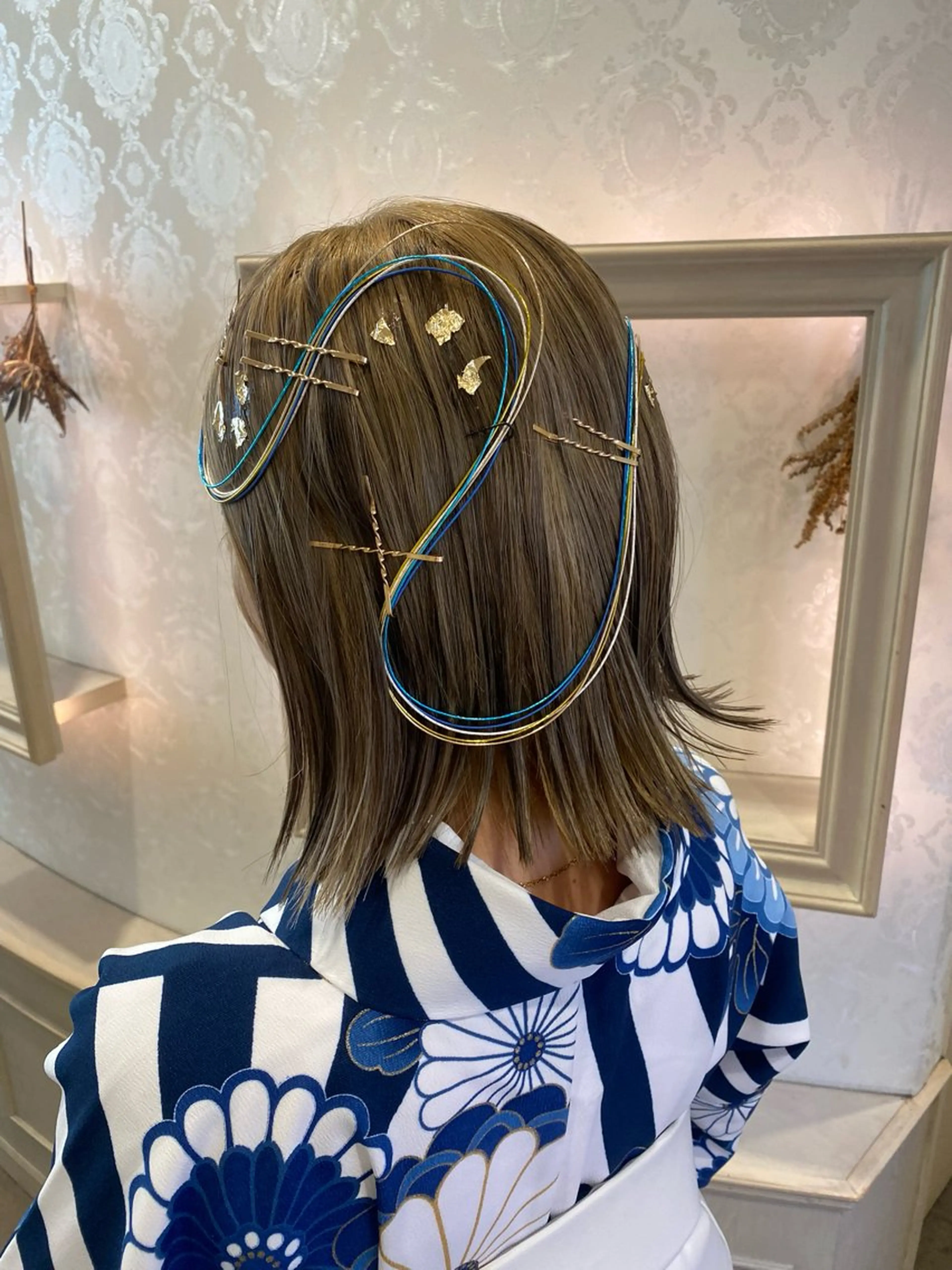 ヘアアレンジ 卒業式のヘアスタイル 着付け 🦋Misaki🦋 メンズパーマ/着付けのその他イメージ