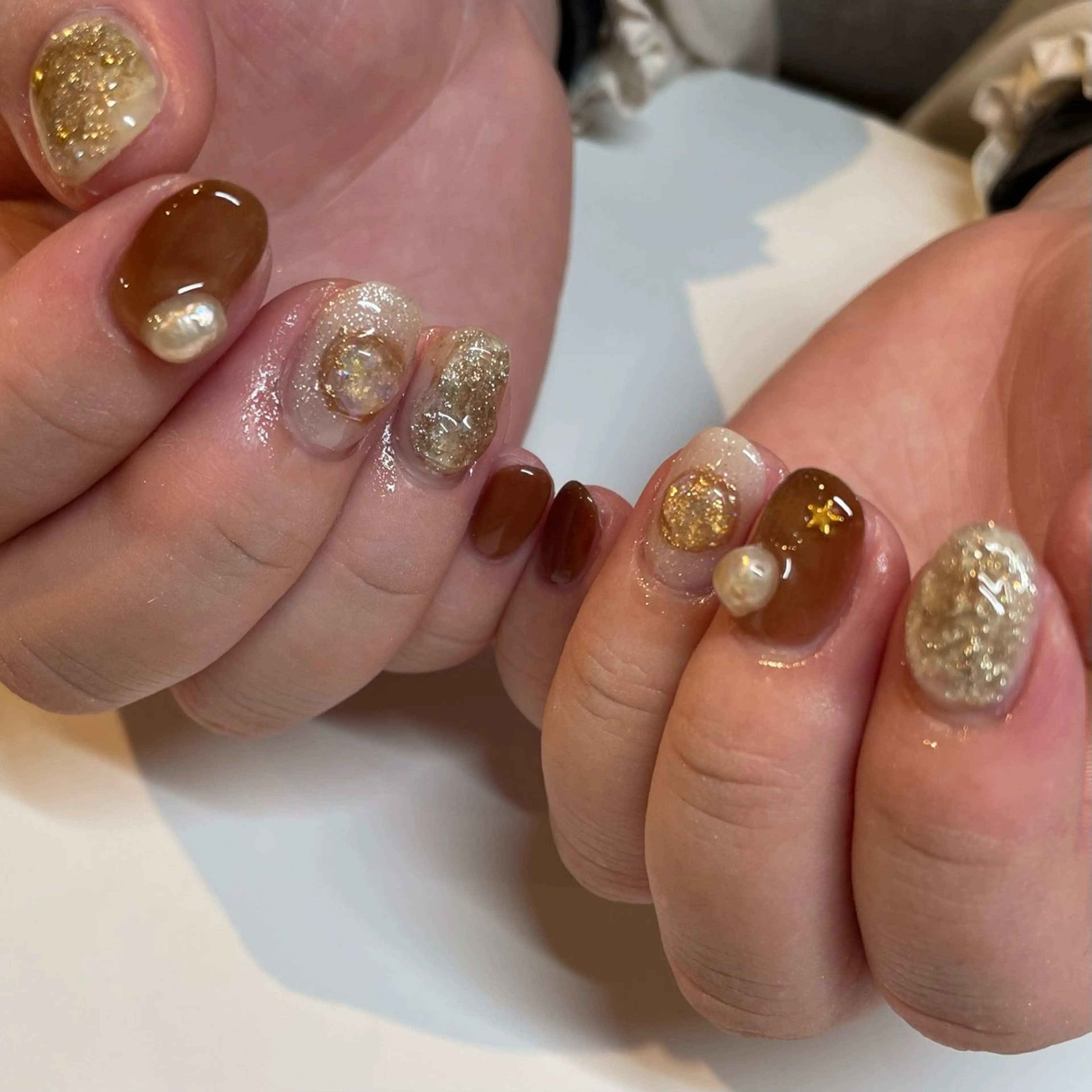 ネイル 冬ネイル クリスマス Manon Yuiのネイルデザイン