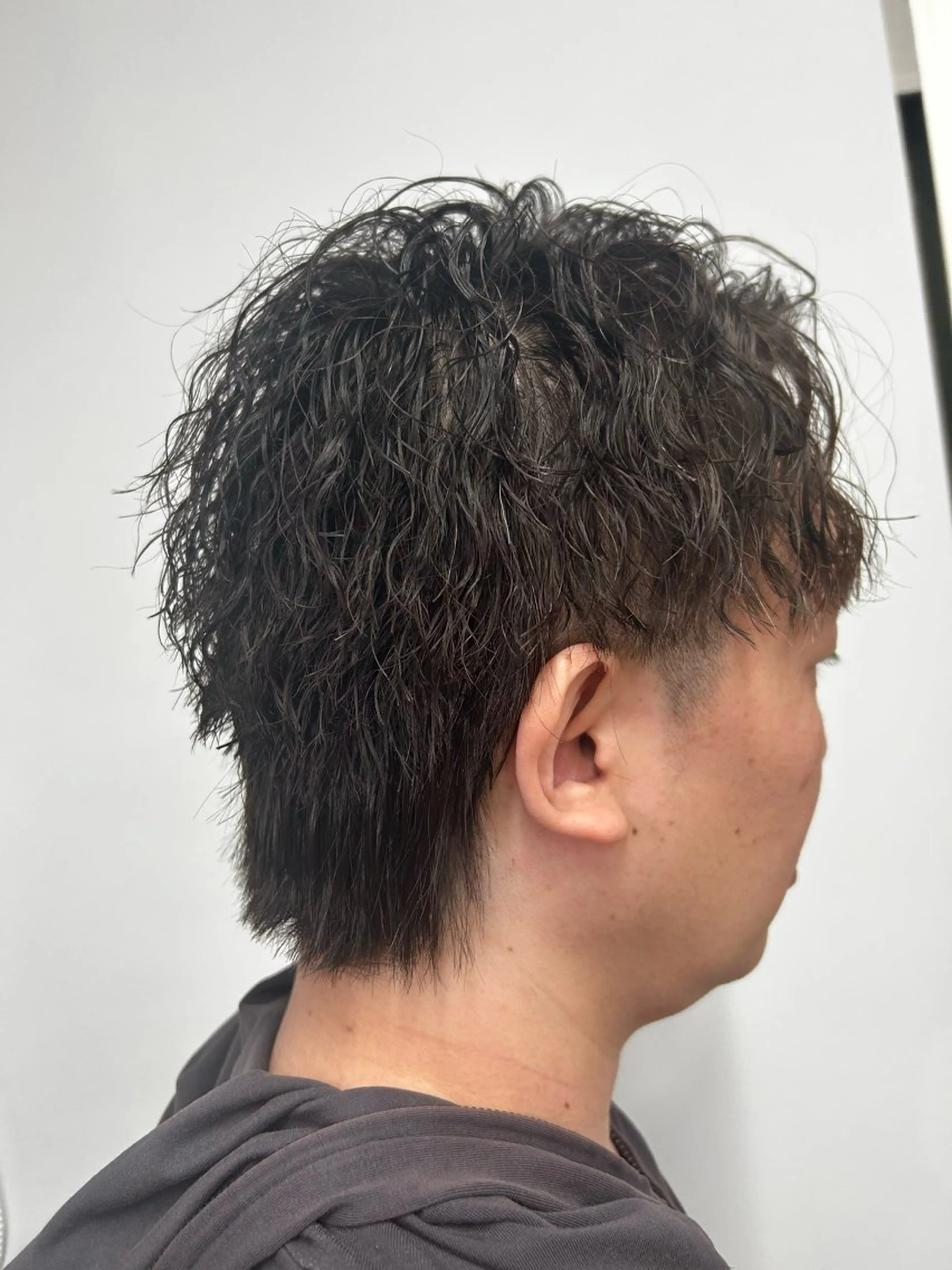 パーマ メンズ カット パーマ 宮本 さゆりのヘアスタイル