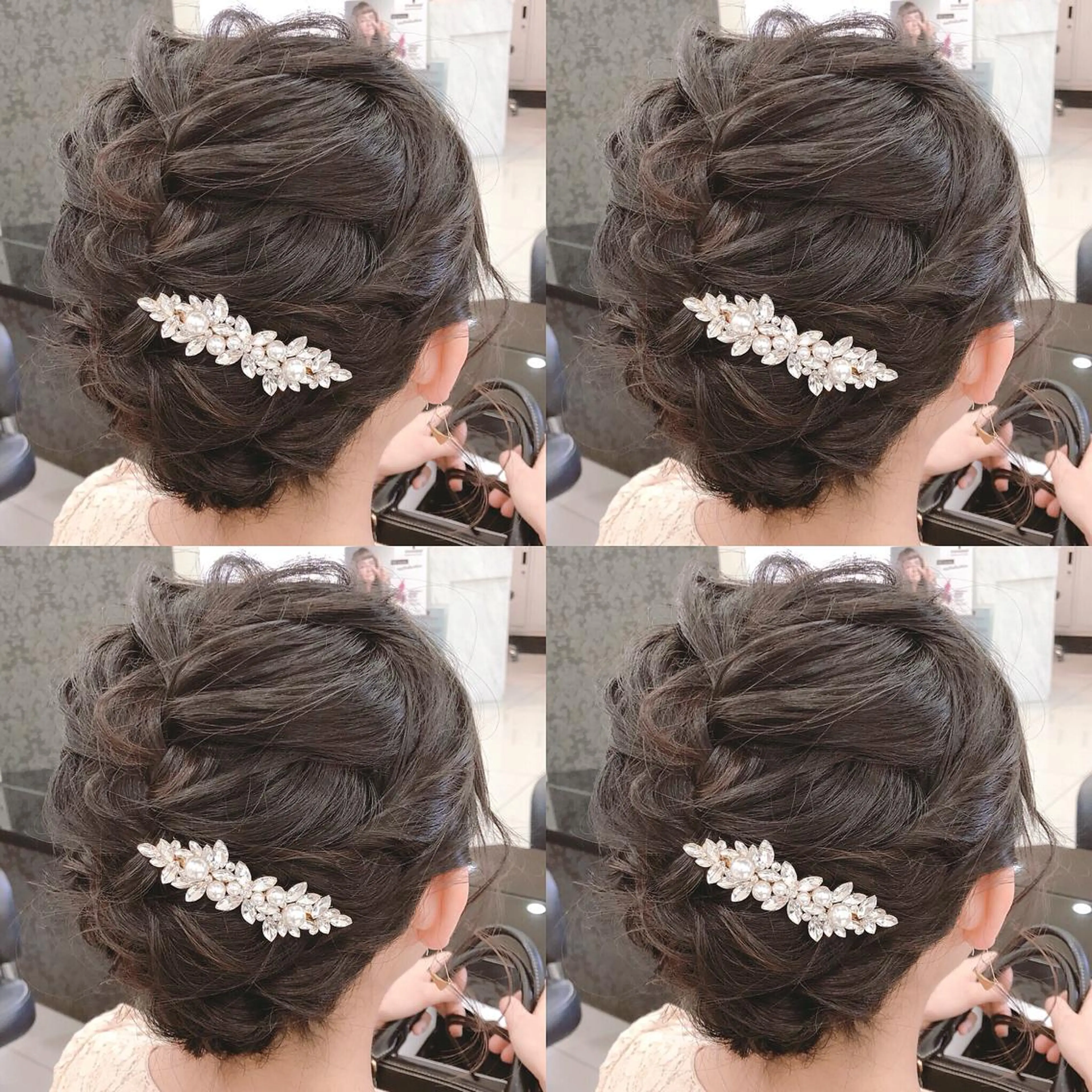 ショート ヘアアレンジ ヘアセット 🌷MAYU 🌷のヘアスタイル