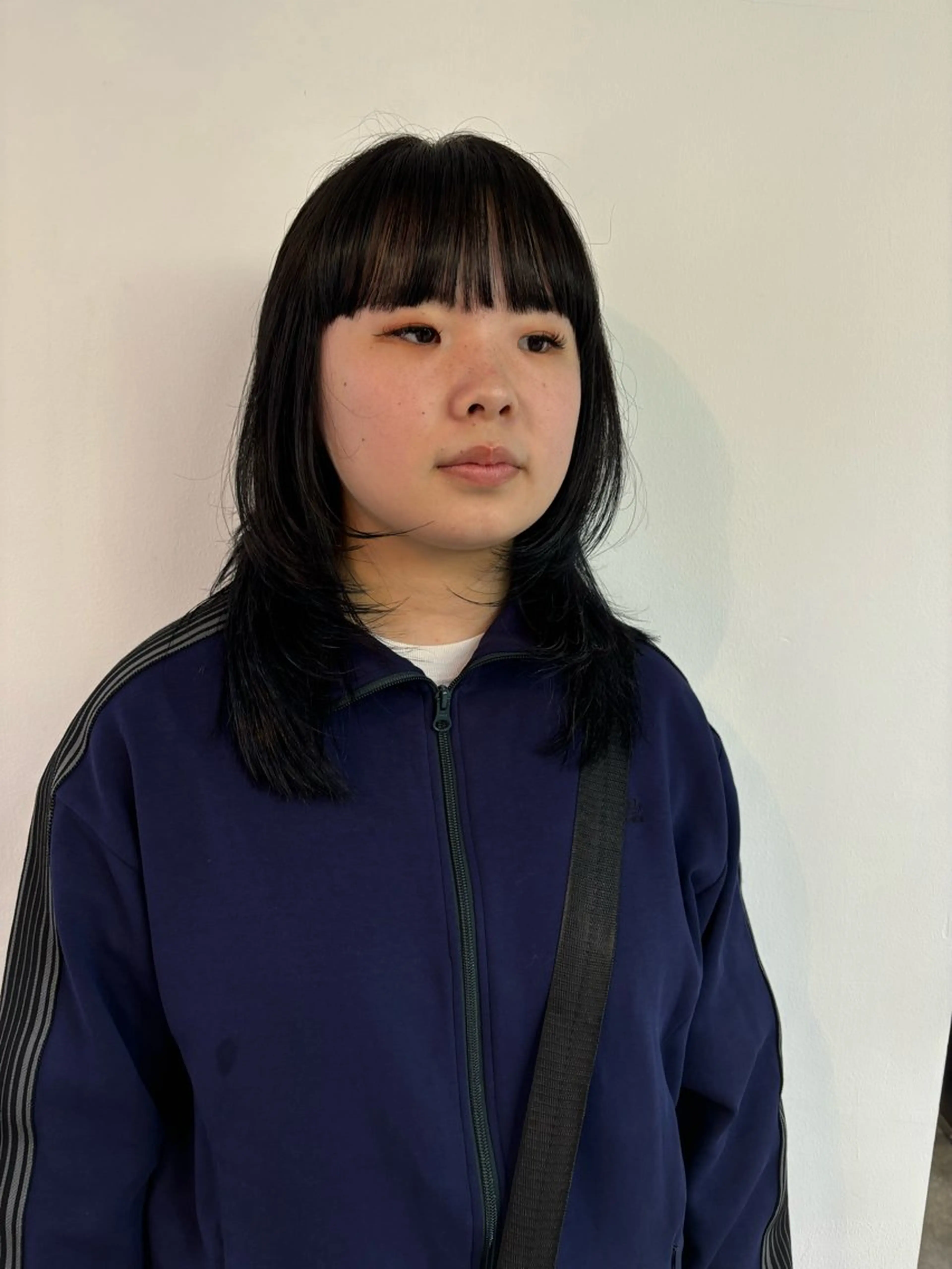 セミロング カラー カット ヘアカラー sakura🌸 レイヤー/韓国ヘアのヘアスタイル