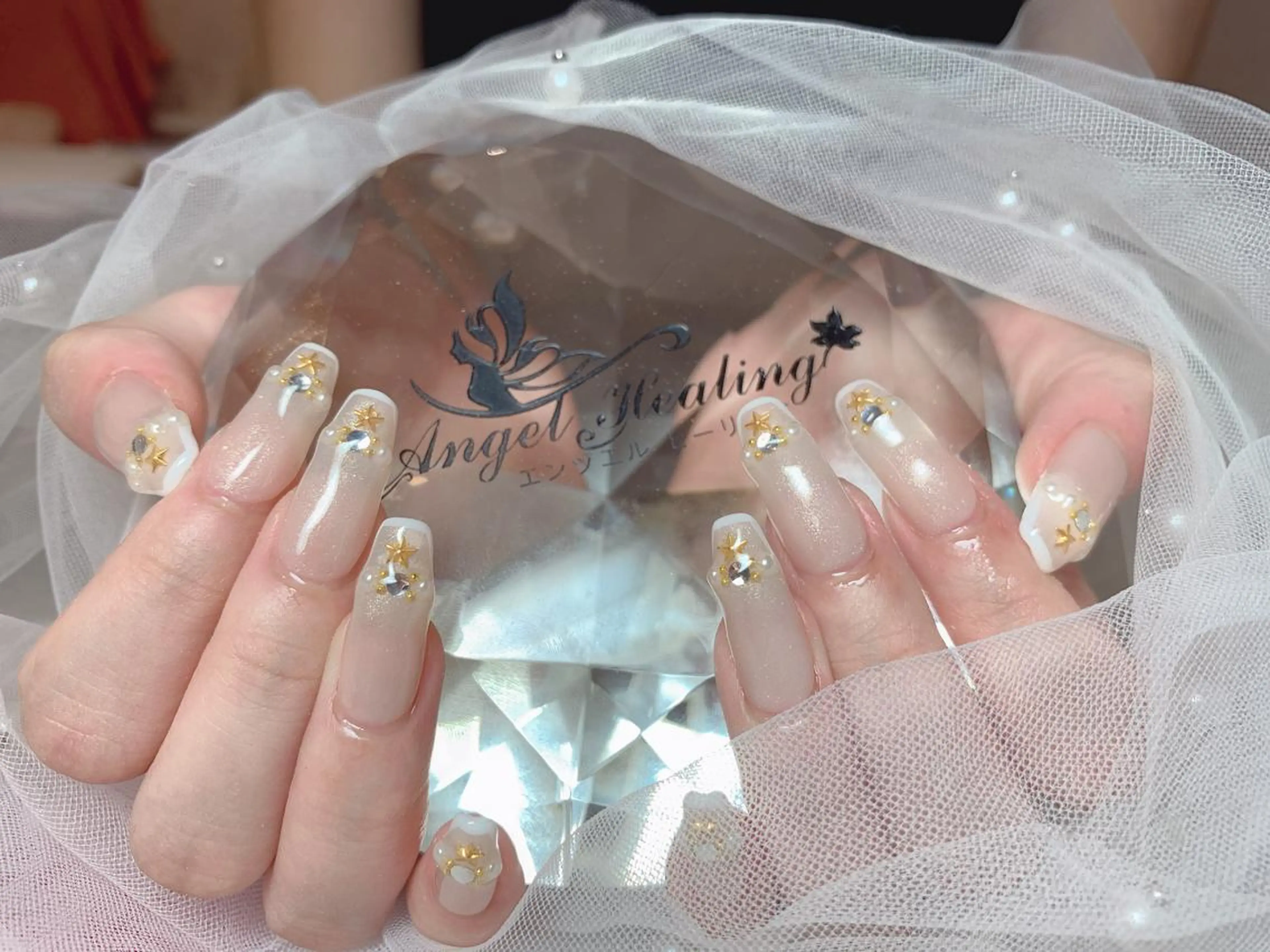 ネイル スカルプネイル エンジェル ヒーリング 矢場町店のネイルデザイン