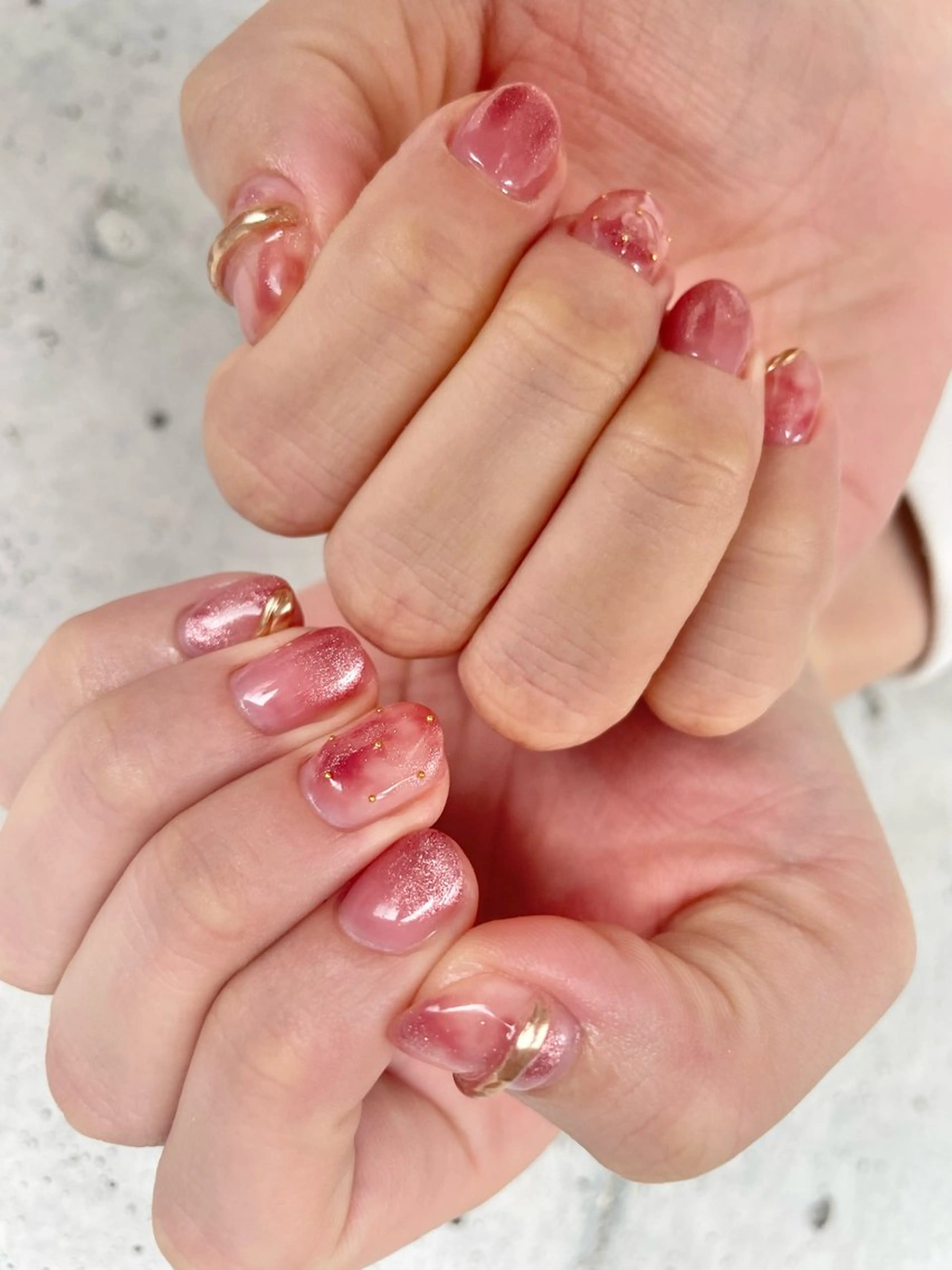 ネイル ハンドネイル Rena-ju キャサディのネイルデザイン