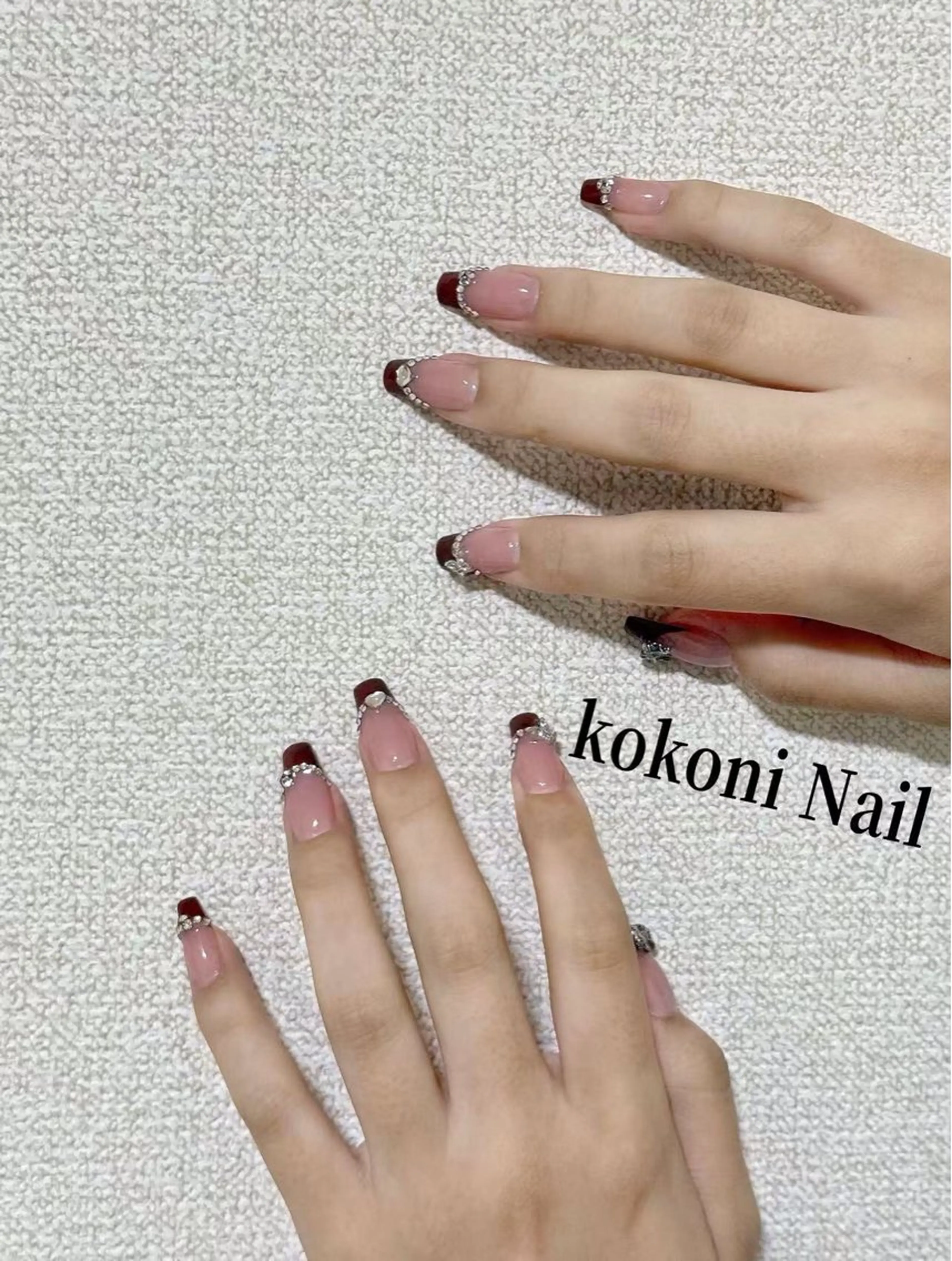 ネイル ハンドネイル 小 雨のネイルデザイン