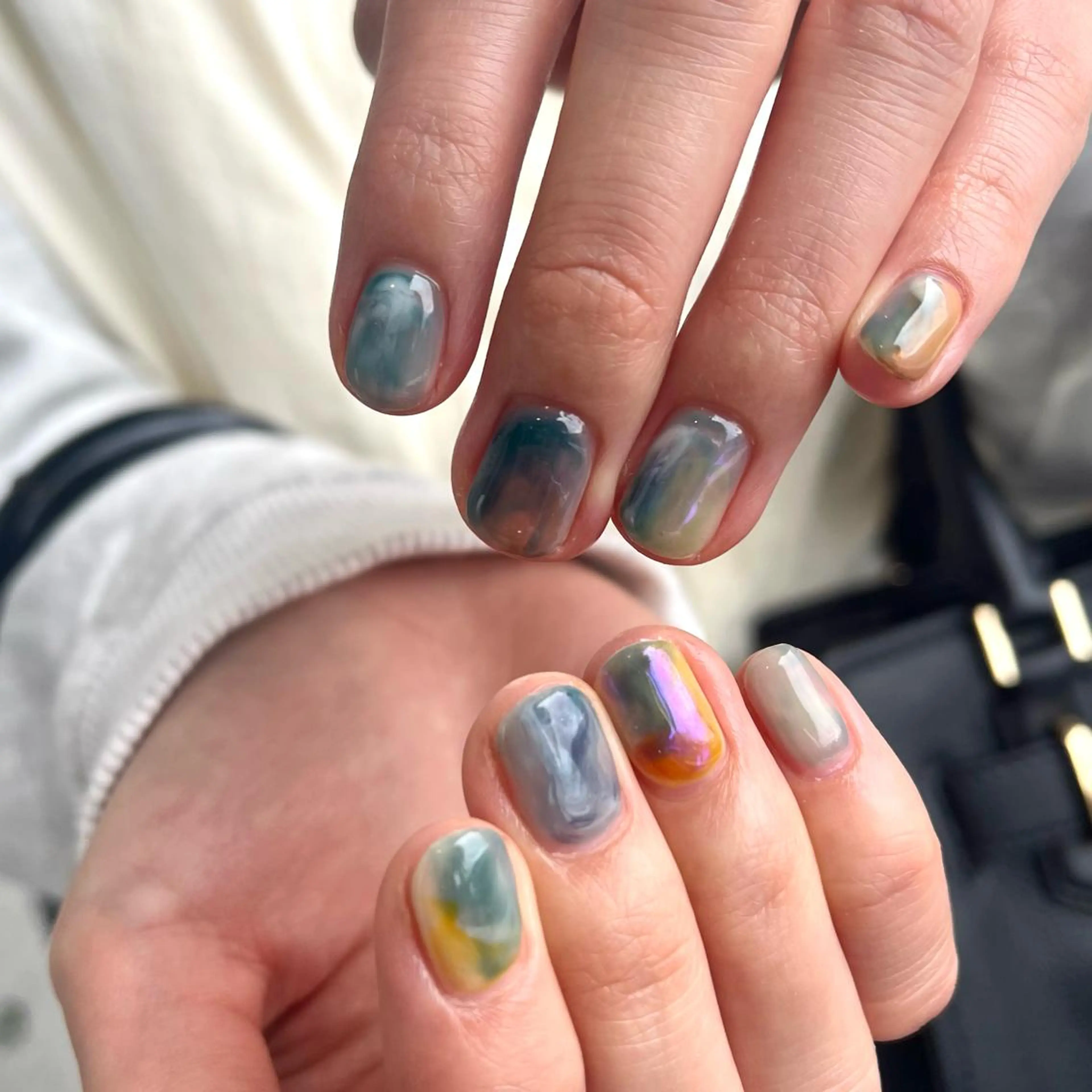 ネイル 🤎Two ERI🤎のネイルデザイン